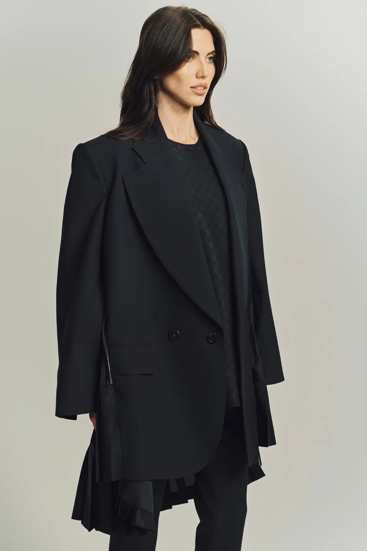 JUNYA WATANABE | PANELED WOOL BLAZER