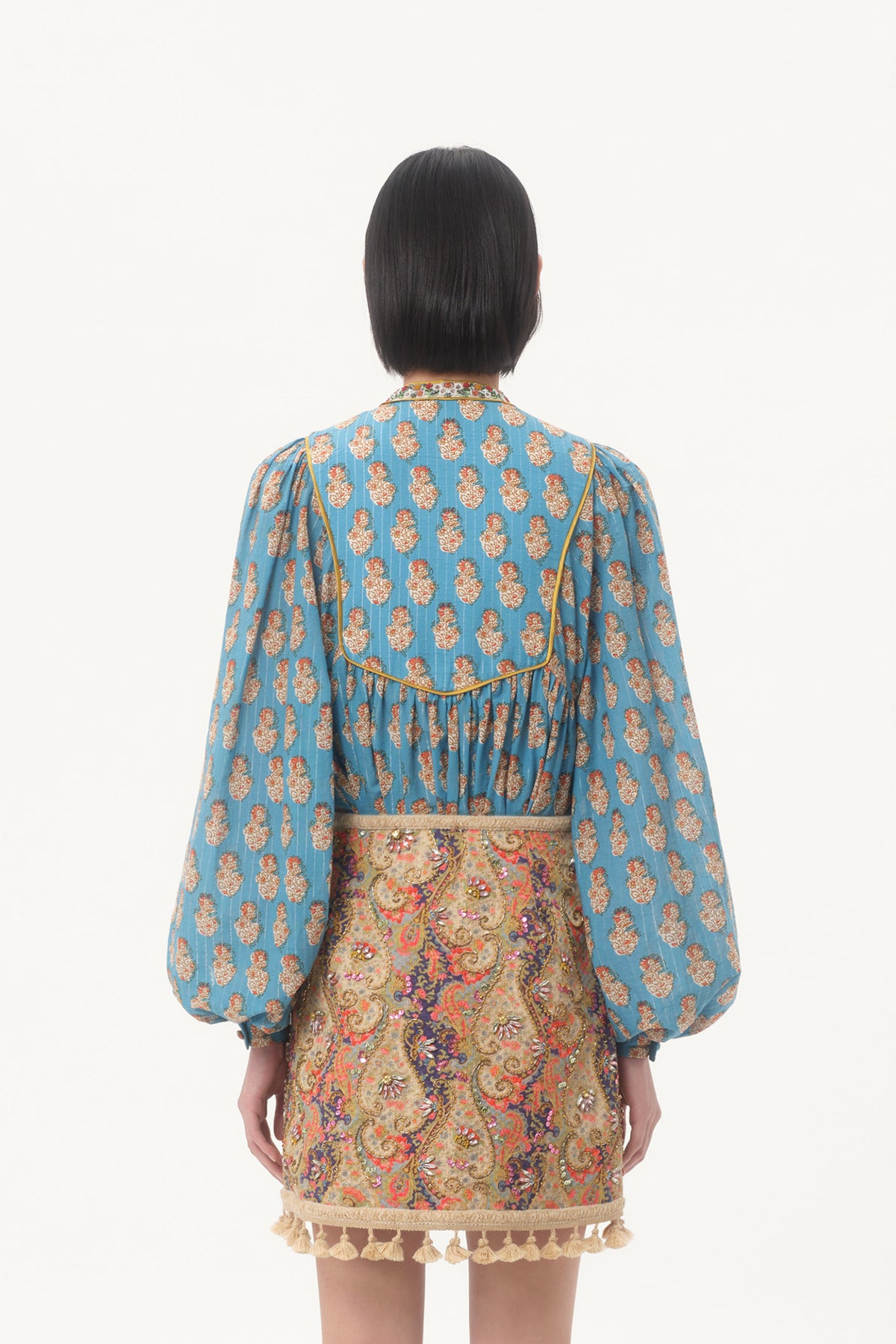 VALENTINO | EMBROIDERED TOP