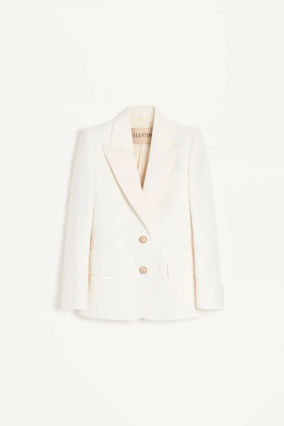 VALENTINO | DIAGONAL COTTON BLAZER