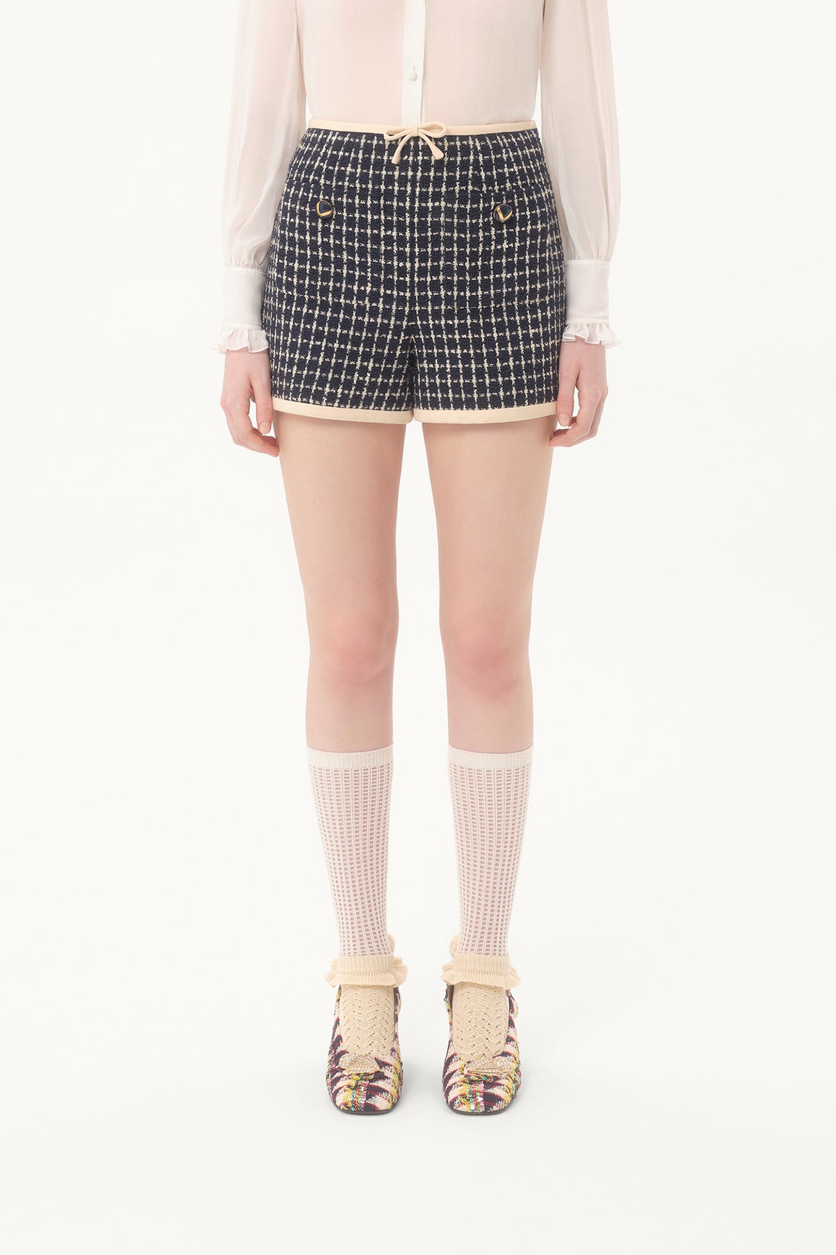 VALENTINO | BOUCLE SHORTS