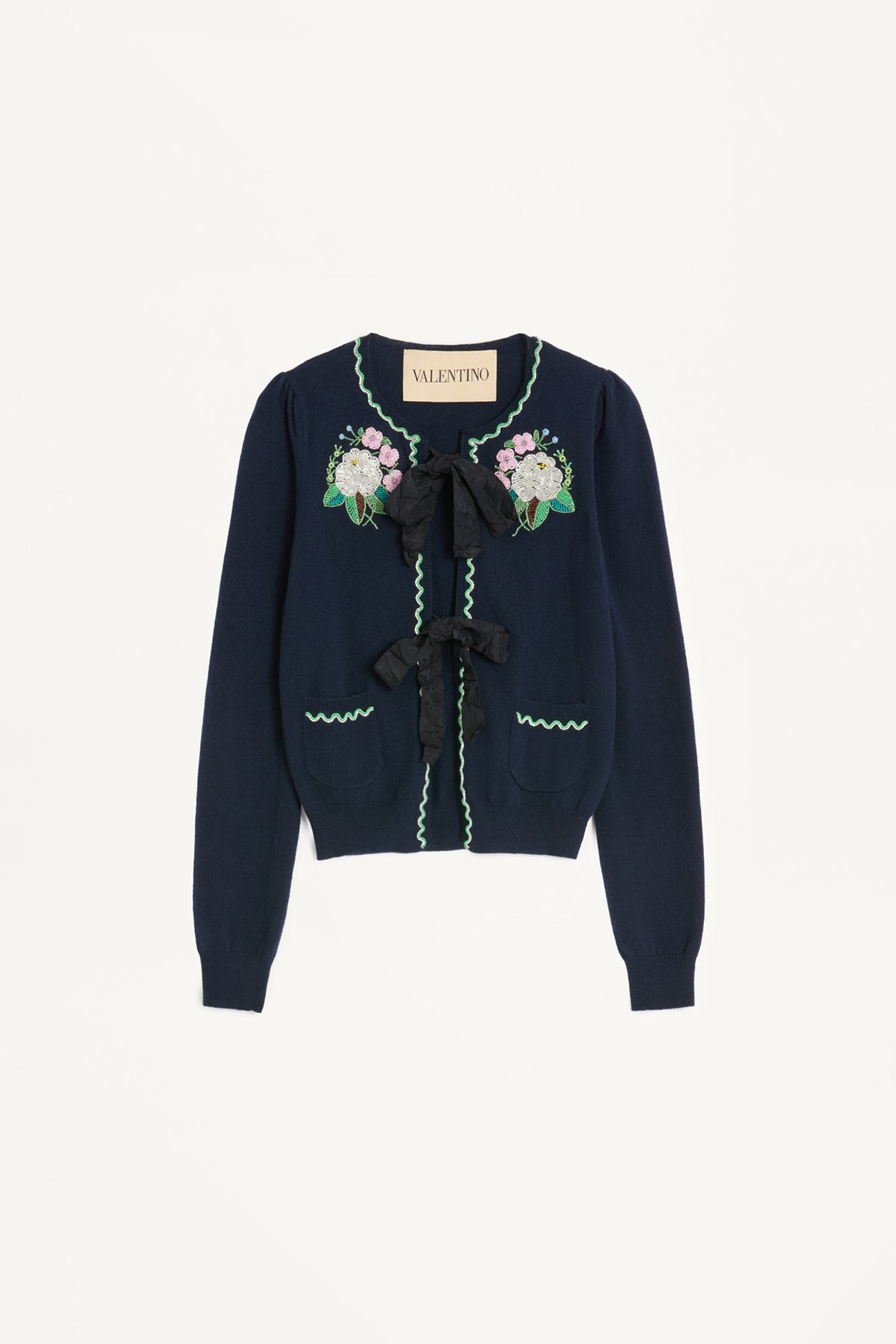 VALENTINO | EMBROIDERED CARDIGAN