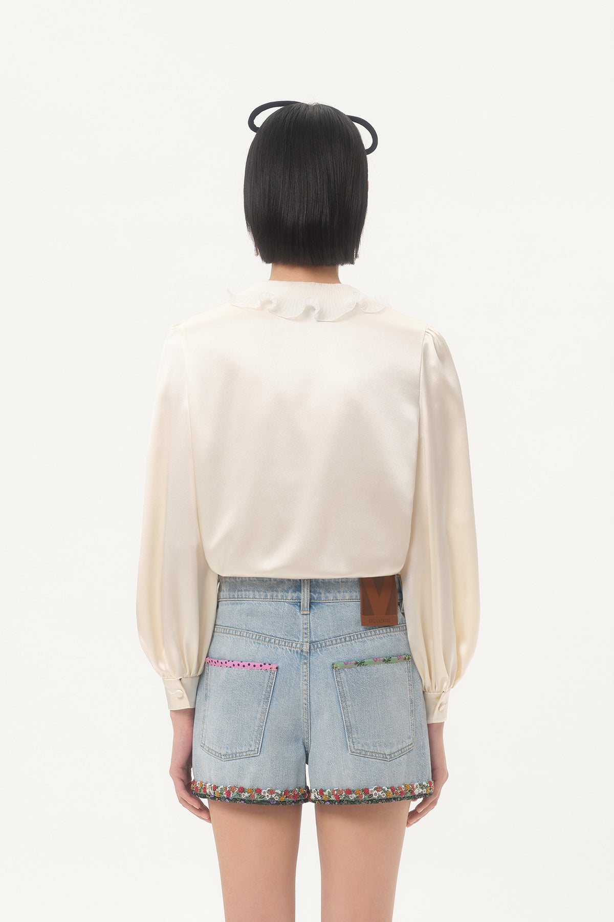 VALENTINO | CREPE SATIN SHIRT