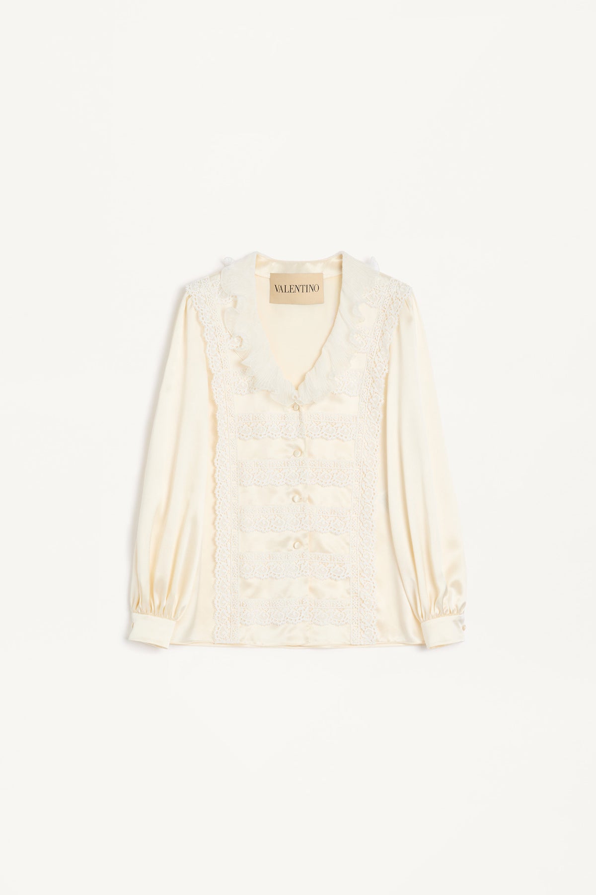 VALENTINO | CREPE SATIN SHIRT