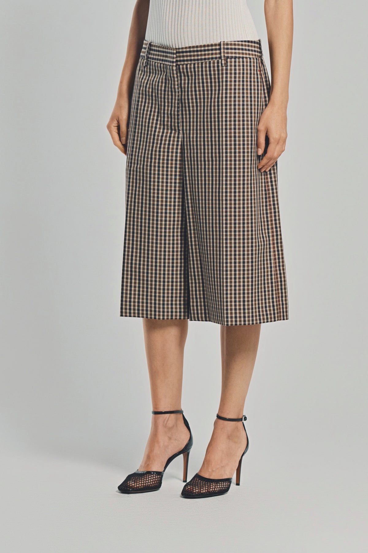 JIL SANDER | WOOL PRINTED SHORTS