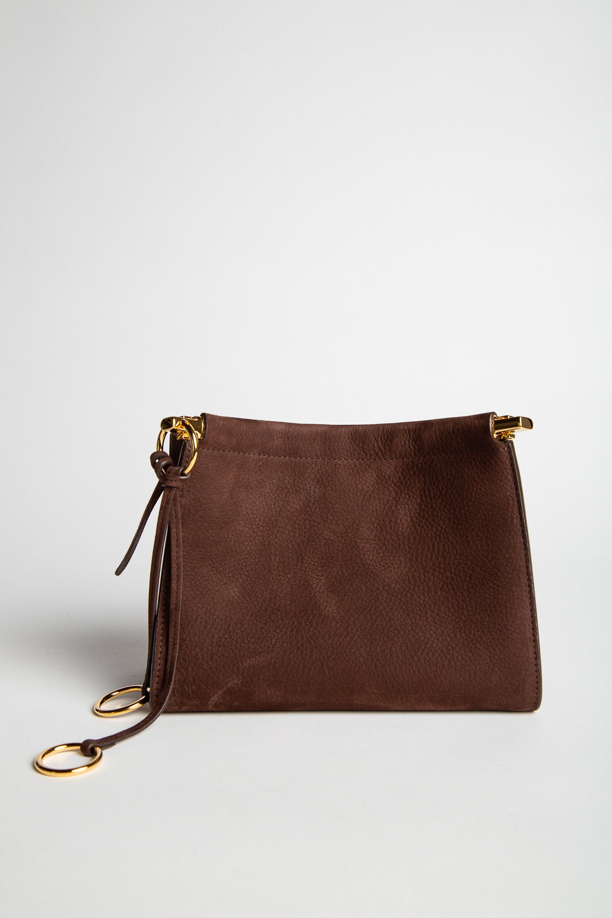 ALAÏA | LE CLICK SMALL SQUARE BAG IN NUBUCK
