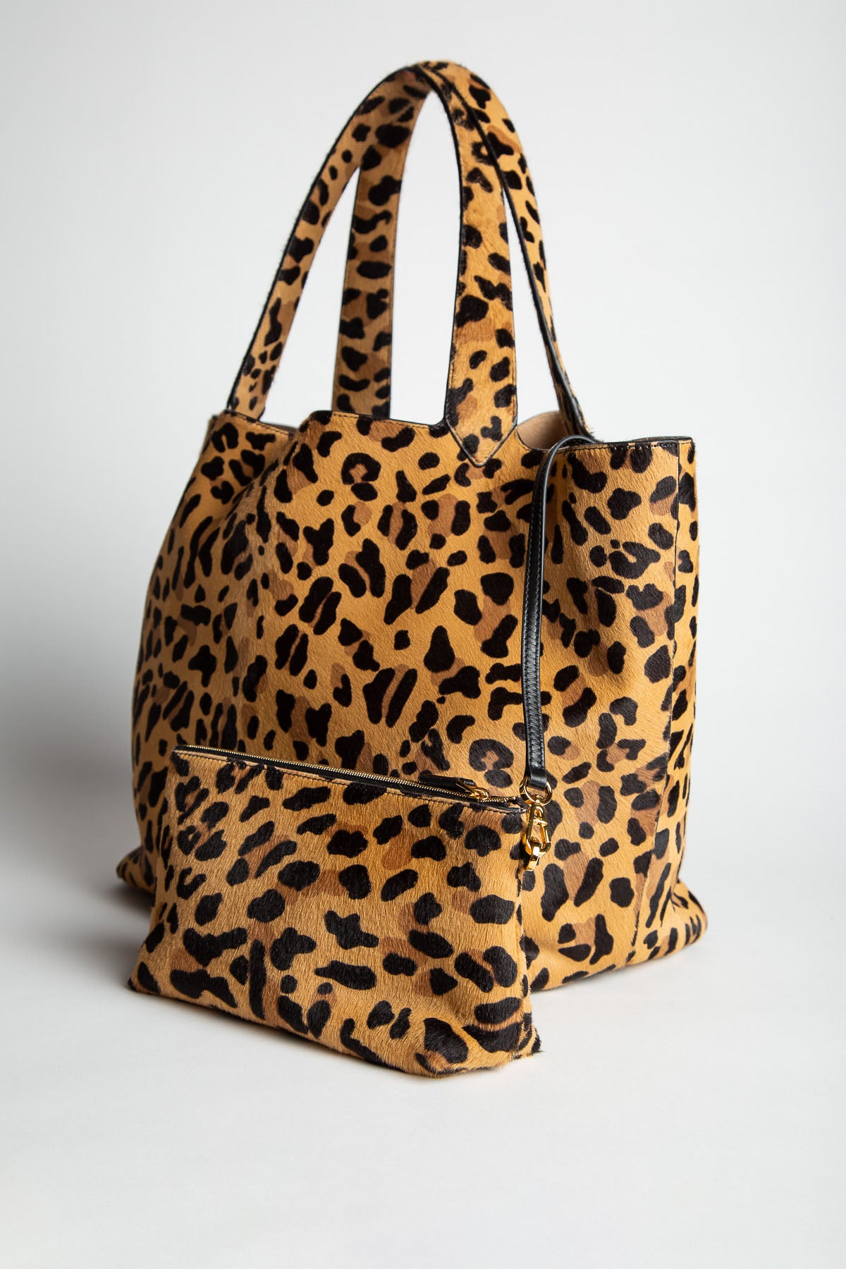 ALAÏA | LE CABAS BAG IN LEOPARD HAIRCALF