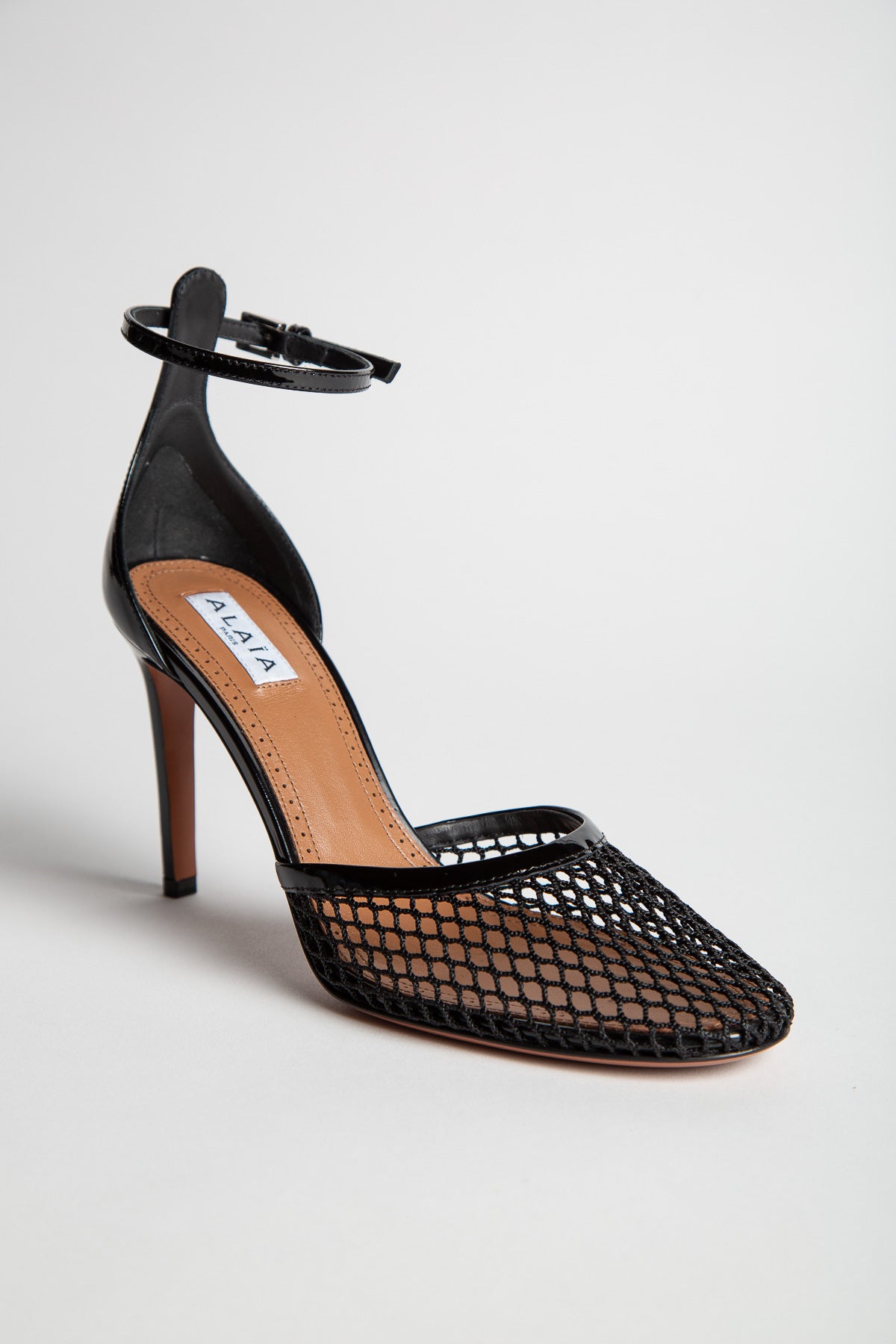 ALAÏA | HIGH FISHNET PUMPS