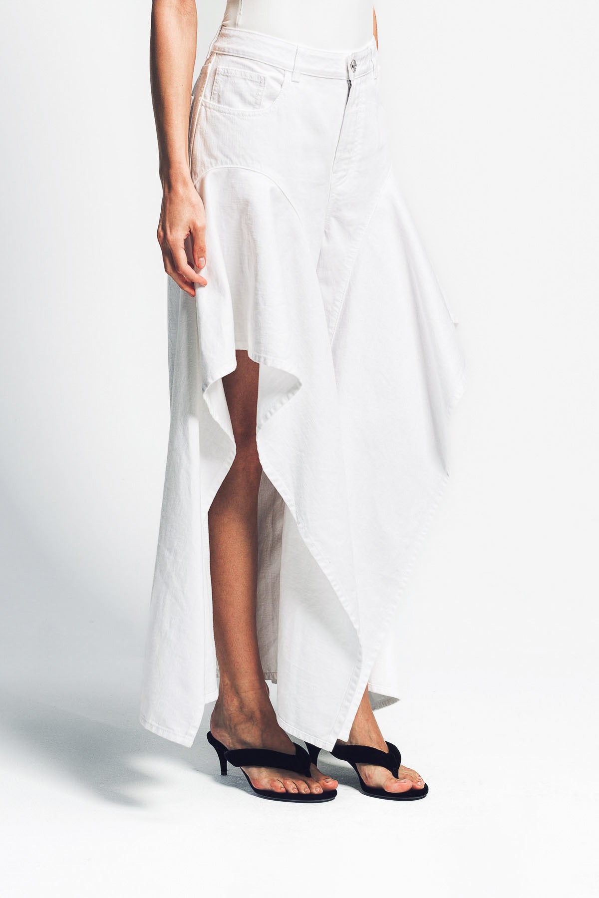 ALAÏA | RUFFLE JEANS