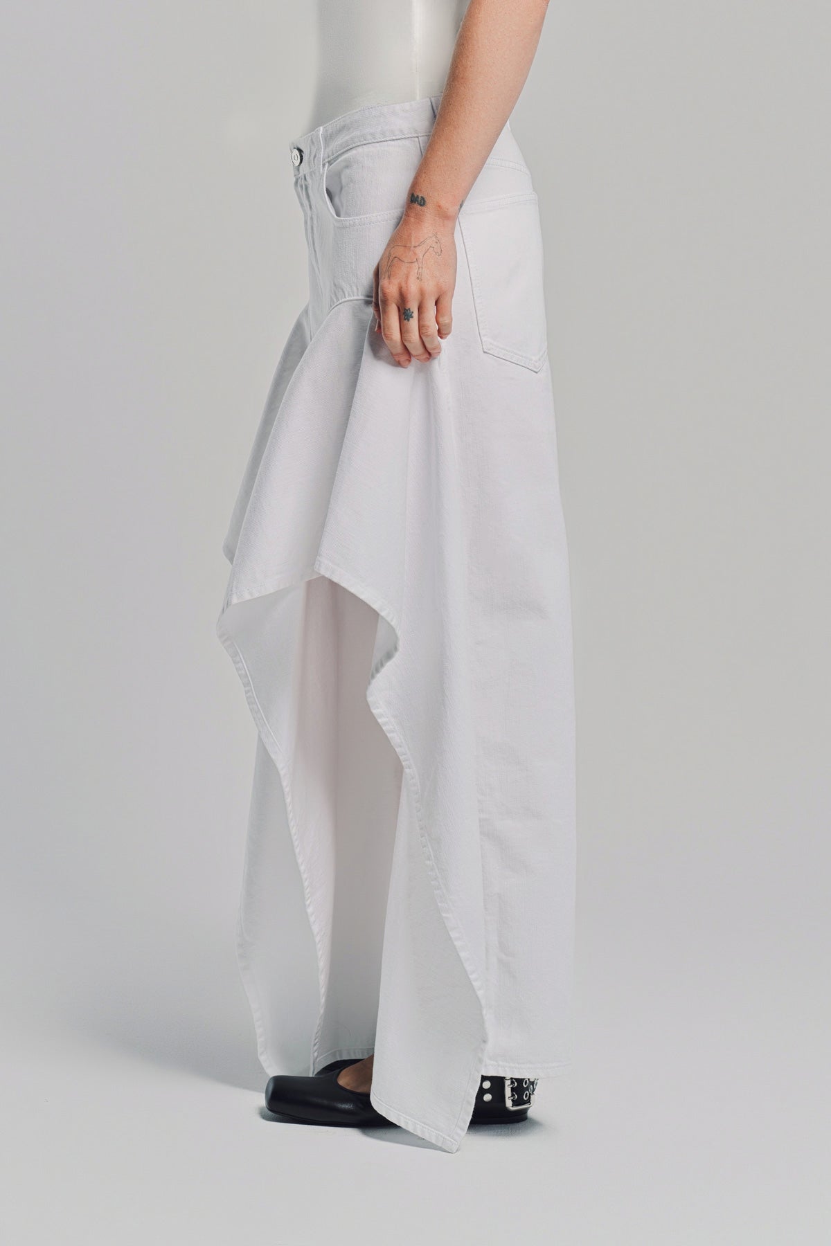 ALAÏA | RUFFLE JEANS