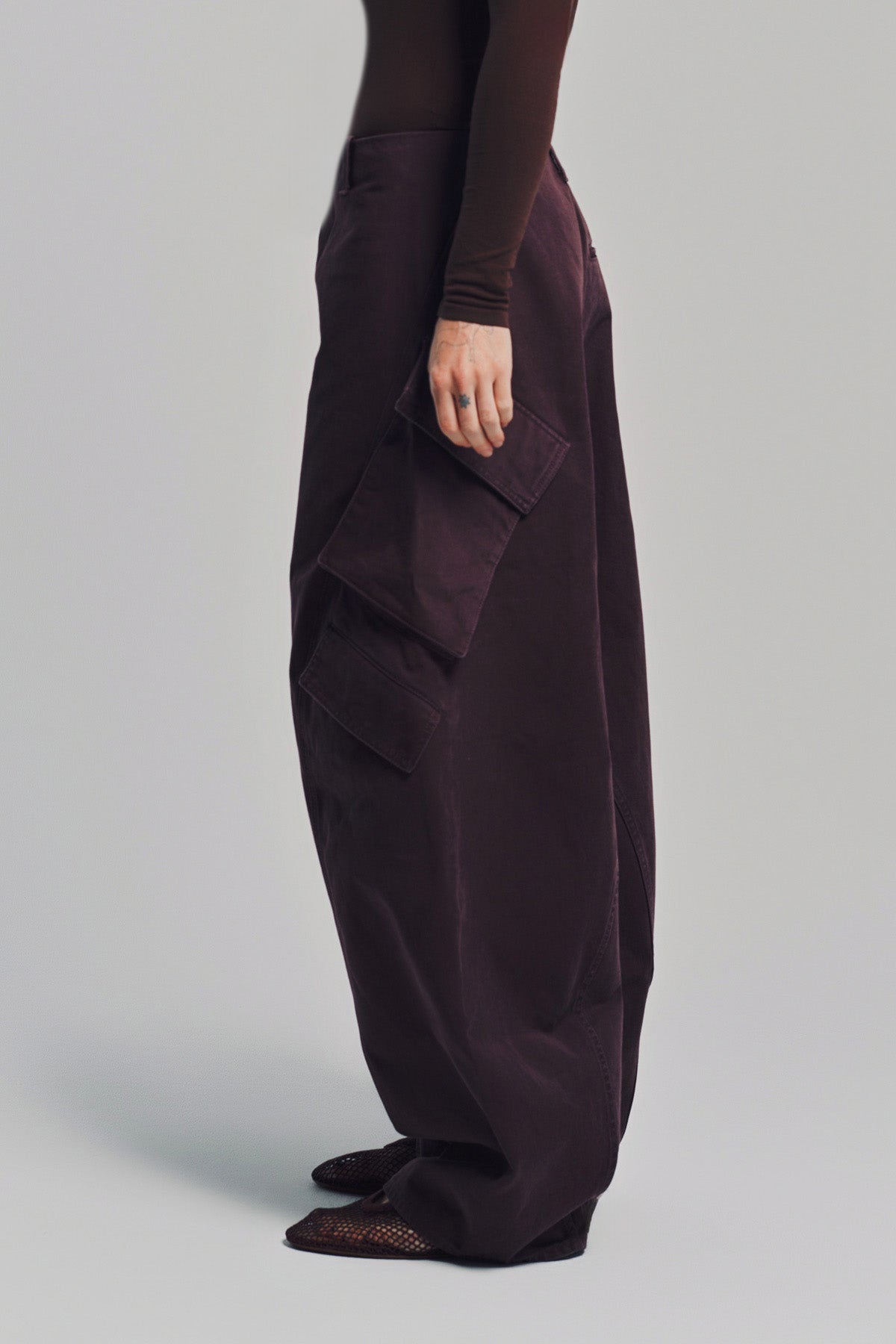 ALAÏA | ROUND CARGO PANTS