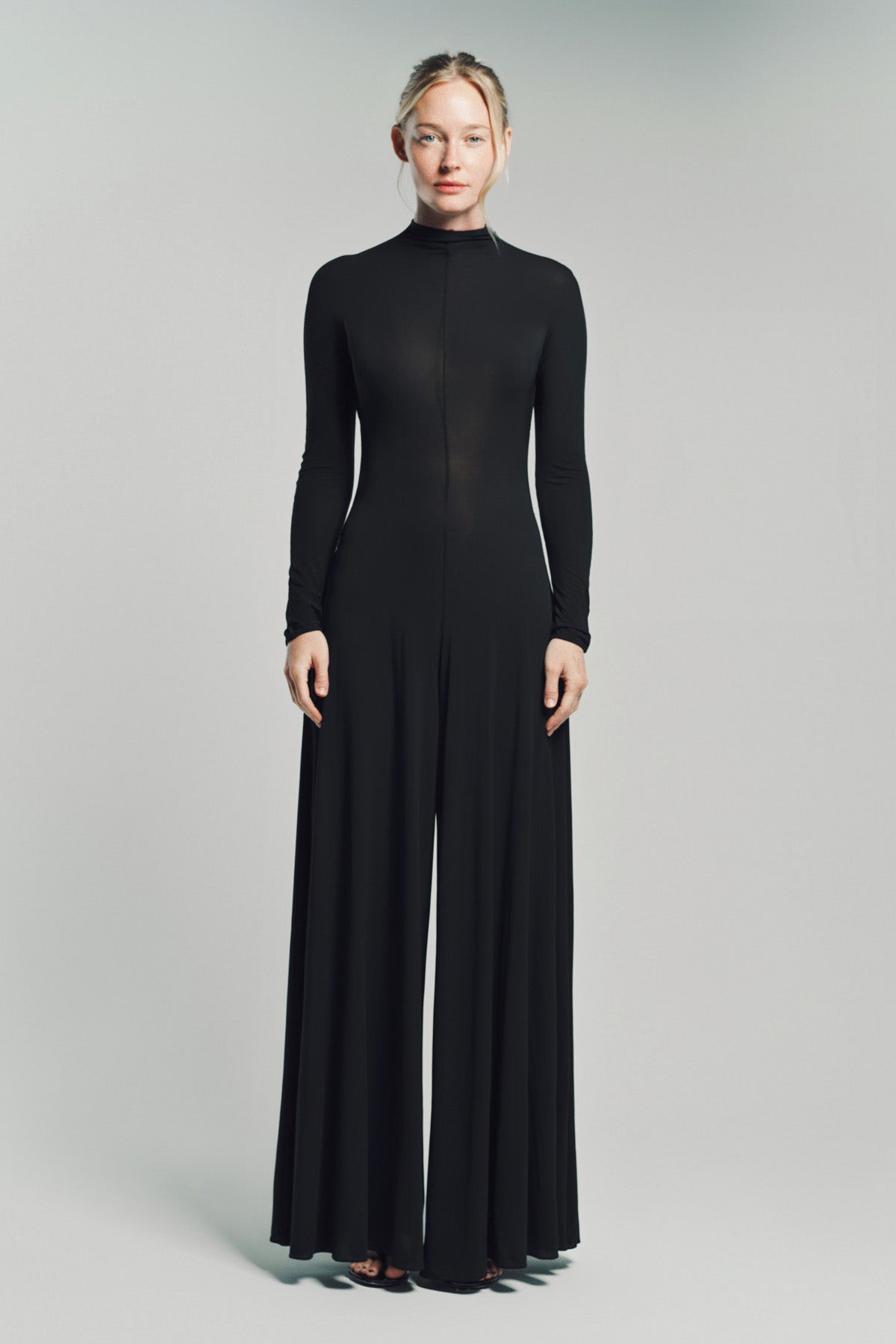 ALAÏA | FLARED LONG SLEEVE BODYSUIT