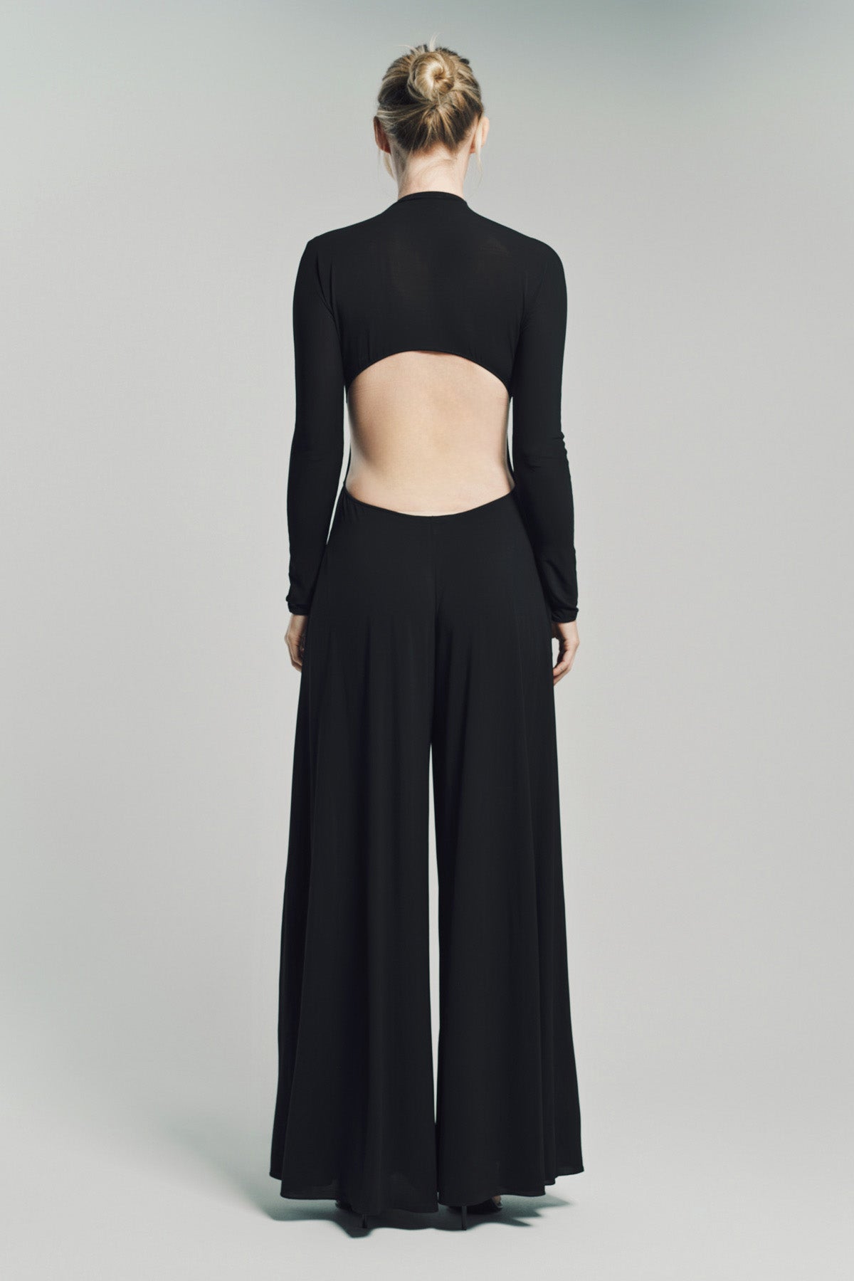 ALAÏA | FLARED LONG SLEEVE BODYSUIT