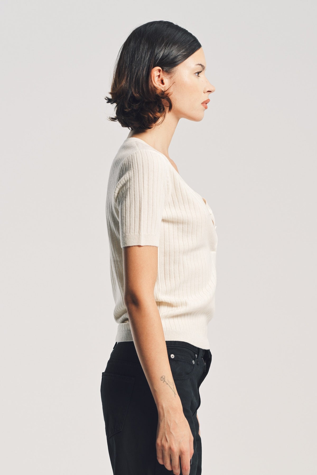 SABLYN | KENNEDY V-NECK CASHMERE HENLEY