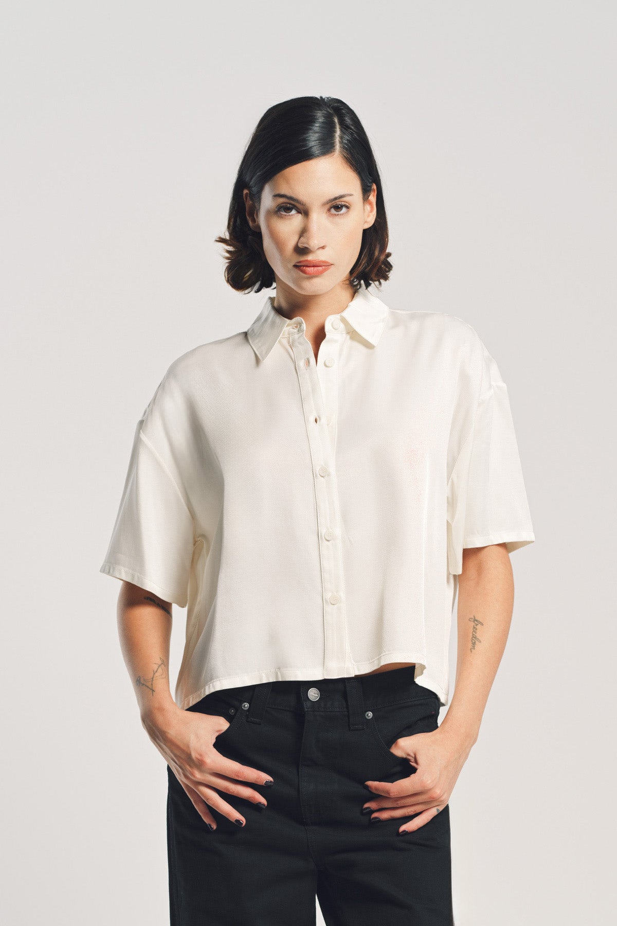 SABLYN | LUCY RELAXED COLLARED BUTTON UP SHIRT