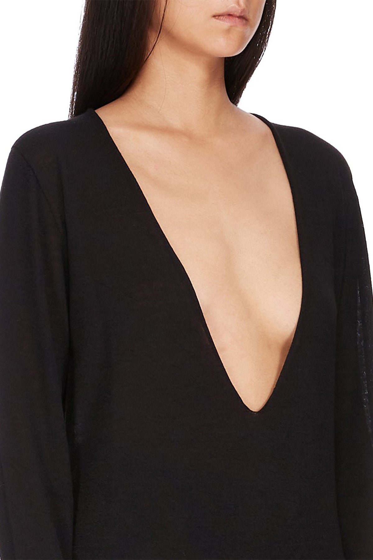 RICK OWENS | EXTREME V-NECK PULLOVER