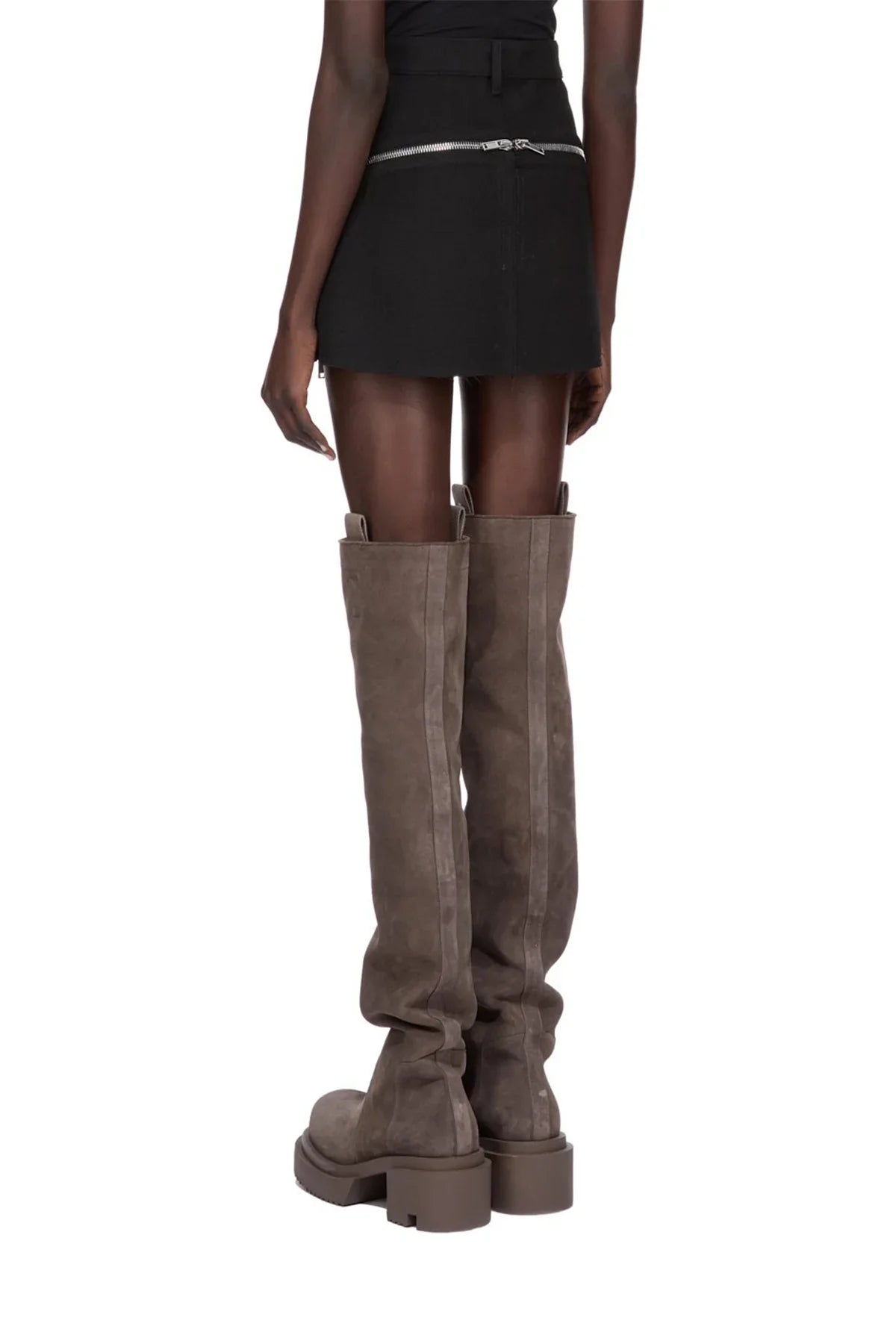 RICK OWENS | BOLAN BANANA MINI SKIRT