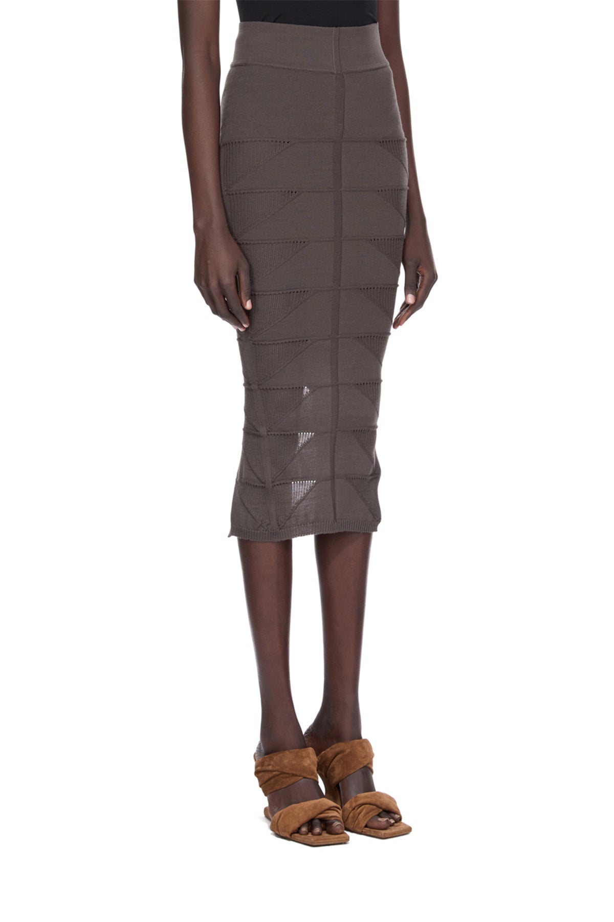 RICK OWENS | CALF MOTIVO SKIRT