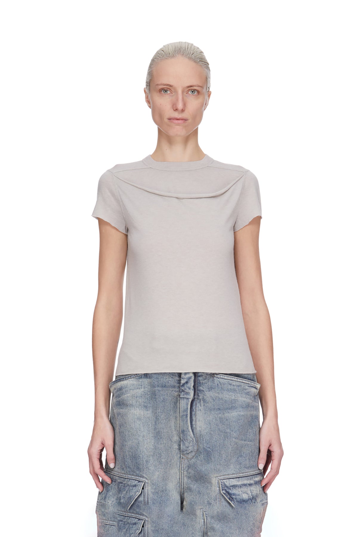 RICK OWENS | CROP LEVEL TEE