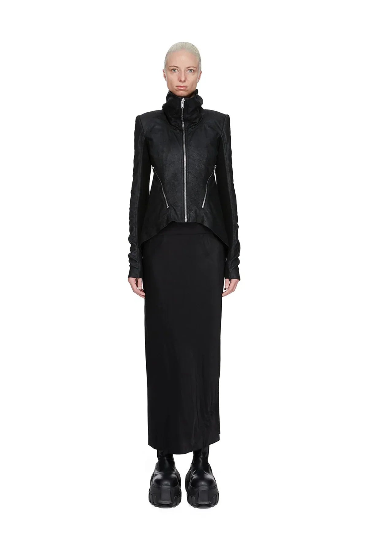 RICK OWENS | ZIPFRONT NASKA BIKER JACKET