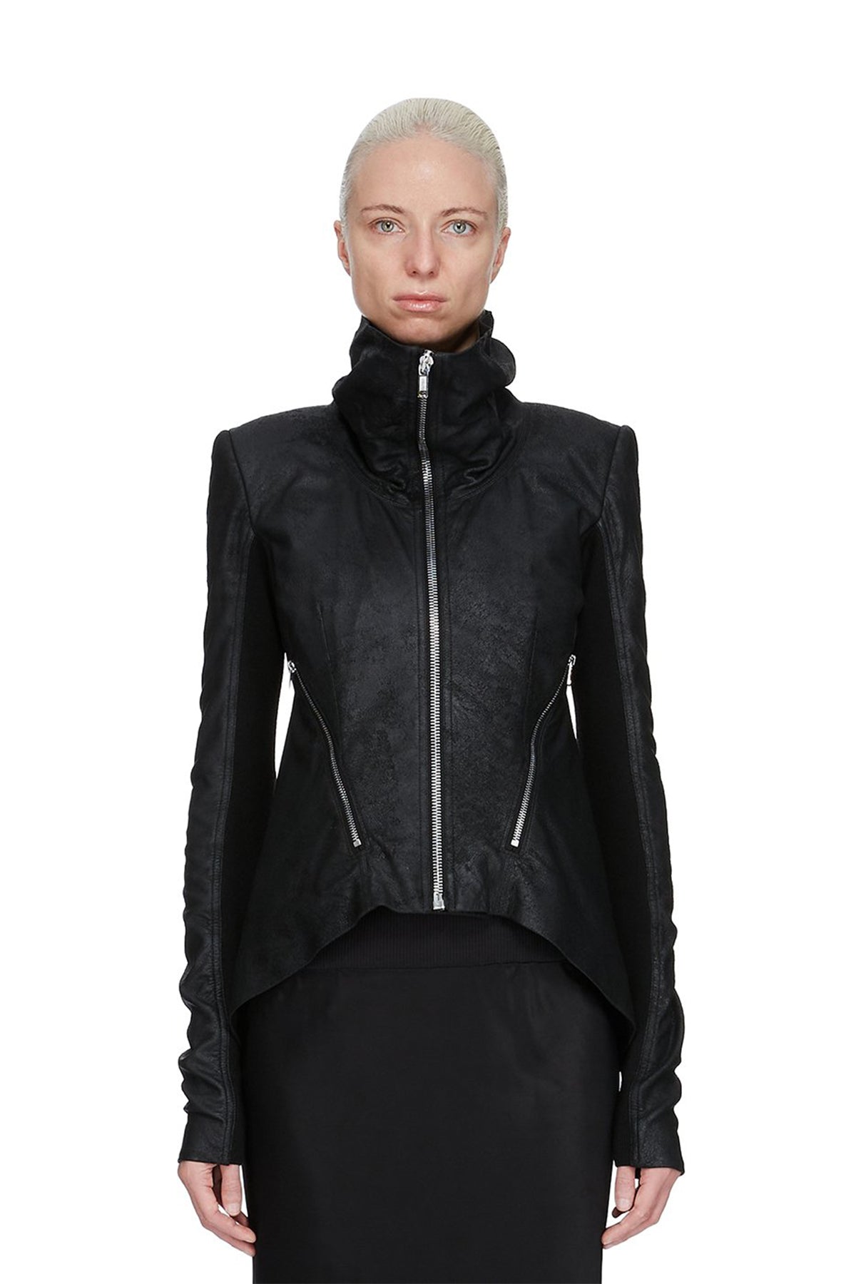 RICK OWENS | ZIPFRONT NASKA BIKER JACKET