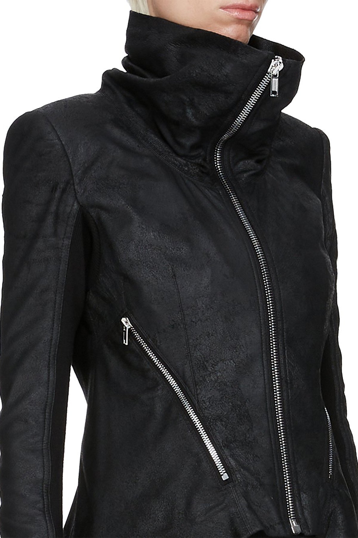 RICK OWENS | ZIPFRONT NASKA BIKER JACKET