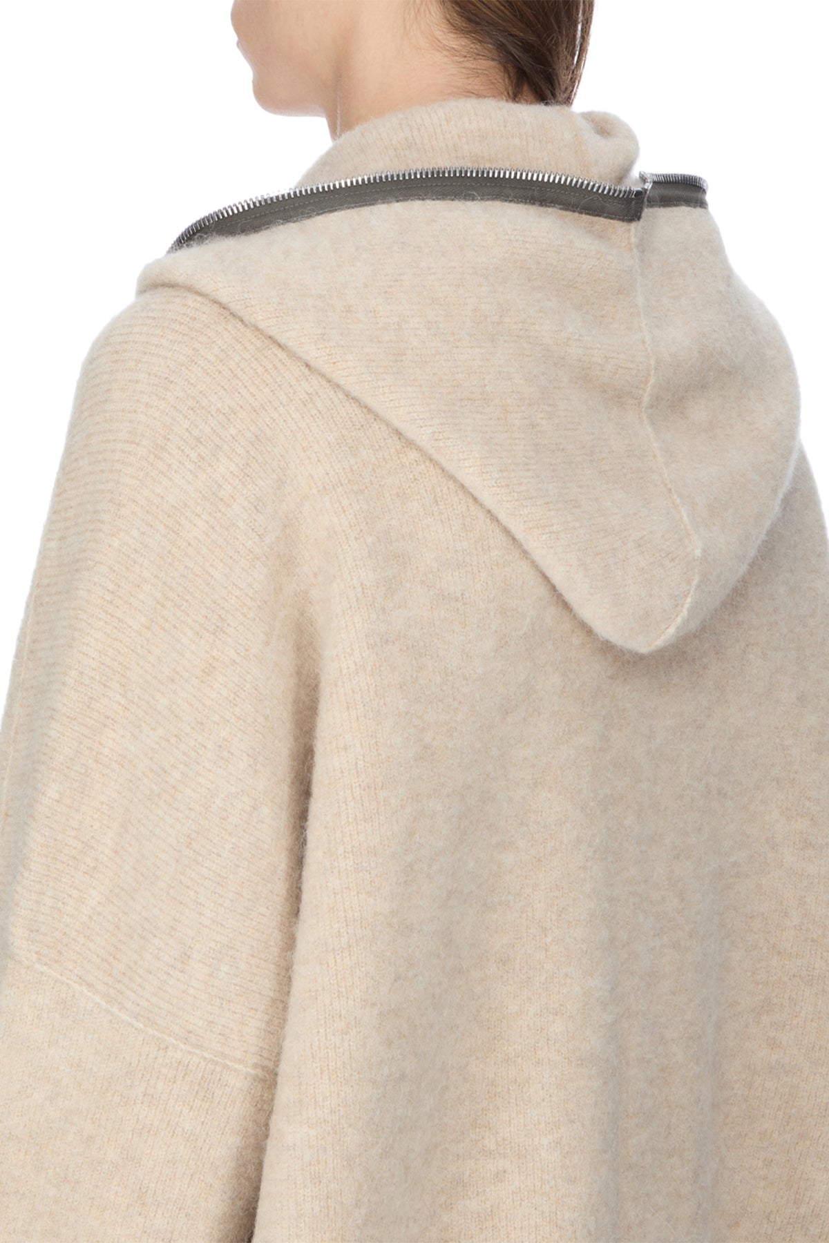 RICK OWENS | GIMP OVERSIZED HOODIE