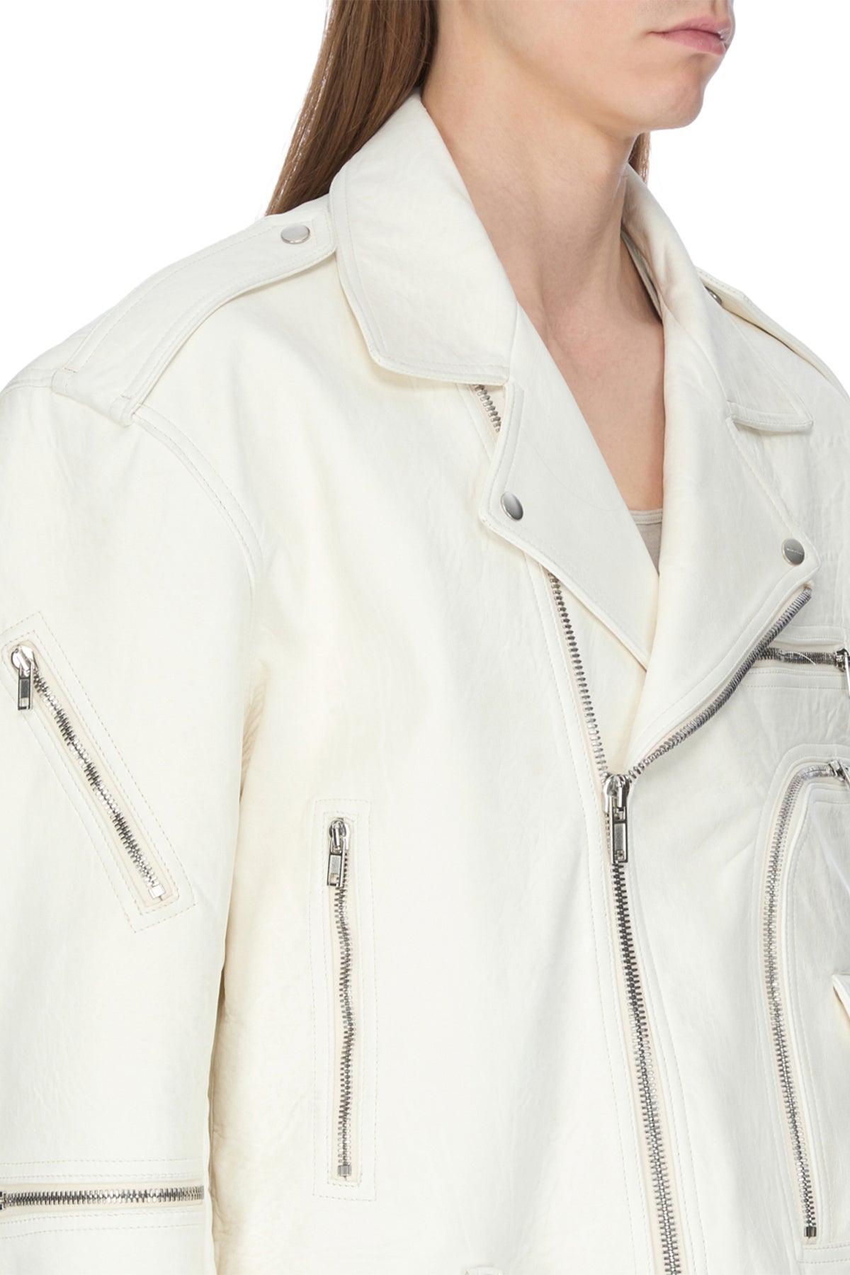 RICK OWENS | CROPPED JUMBO BAUHAUS STOOGES JACKET