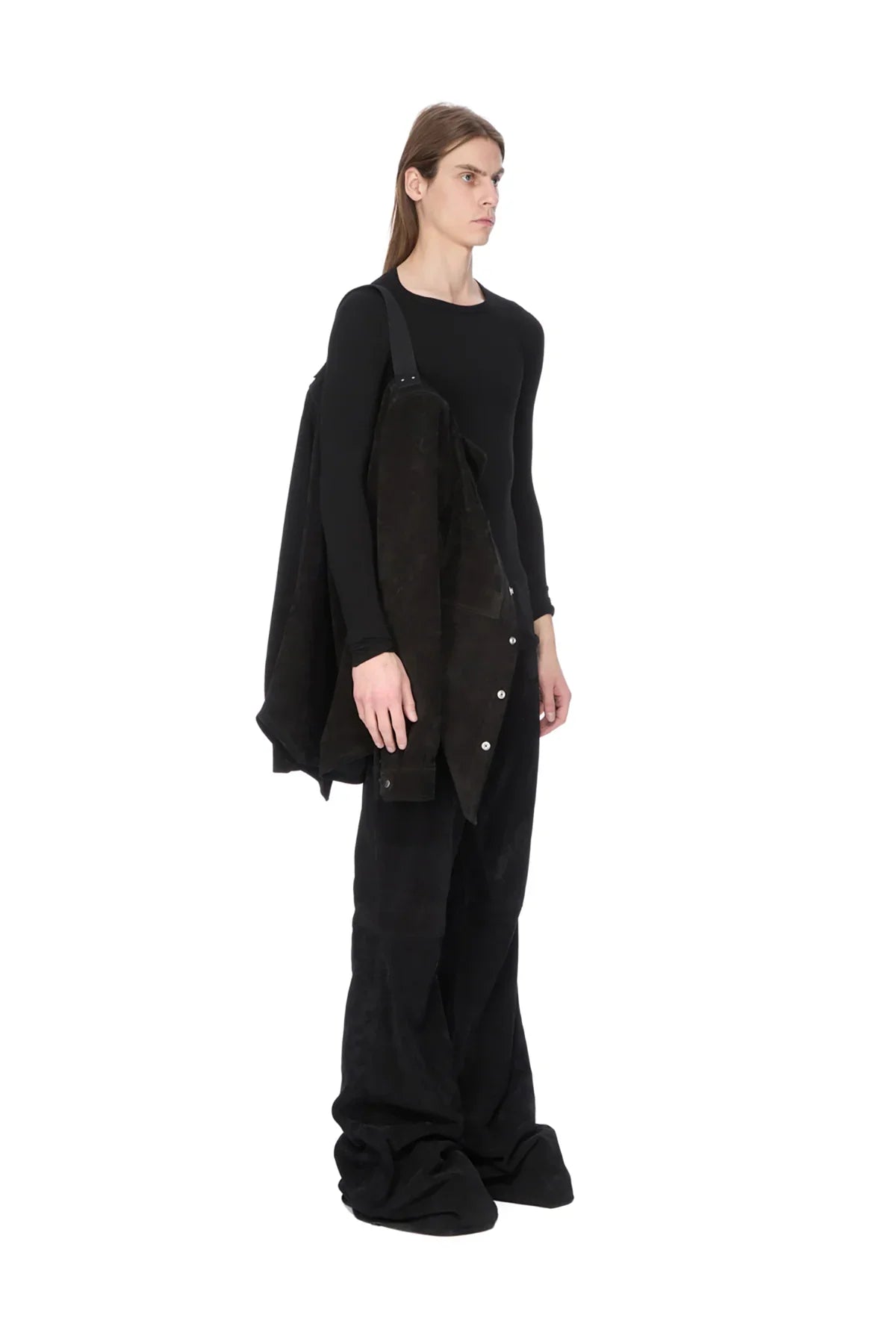 RICK OWENS | SUEDE OUTERSHIRT