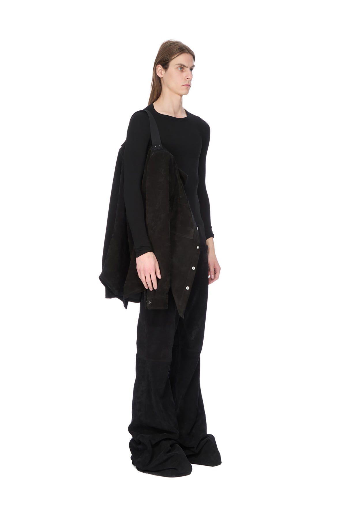 RICK OWENS | SUEDE OUTERSHIRT