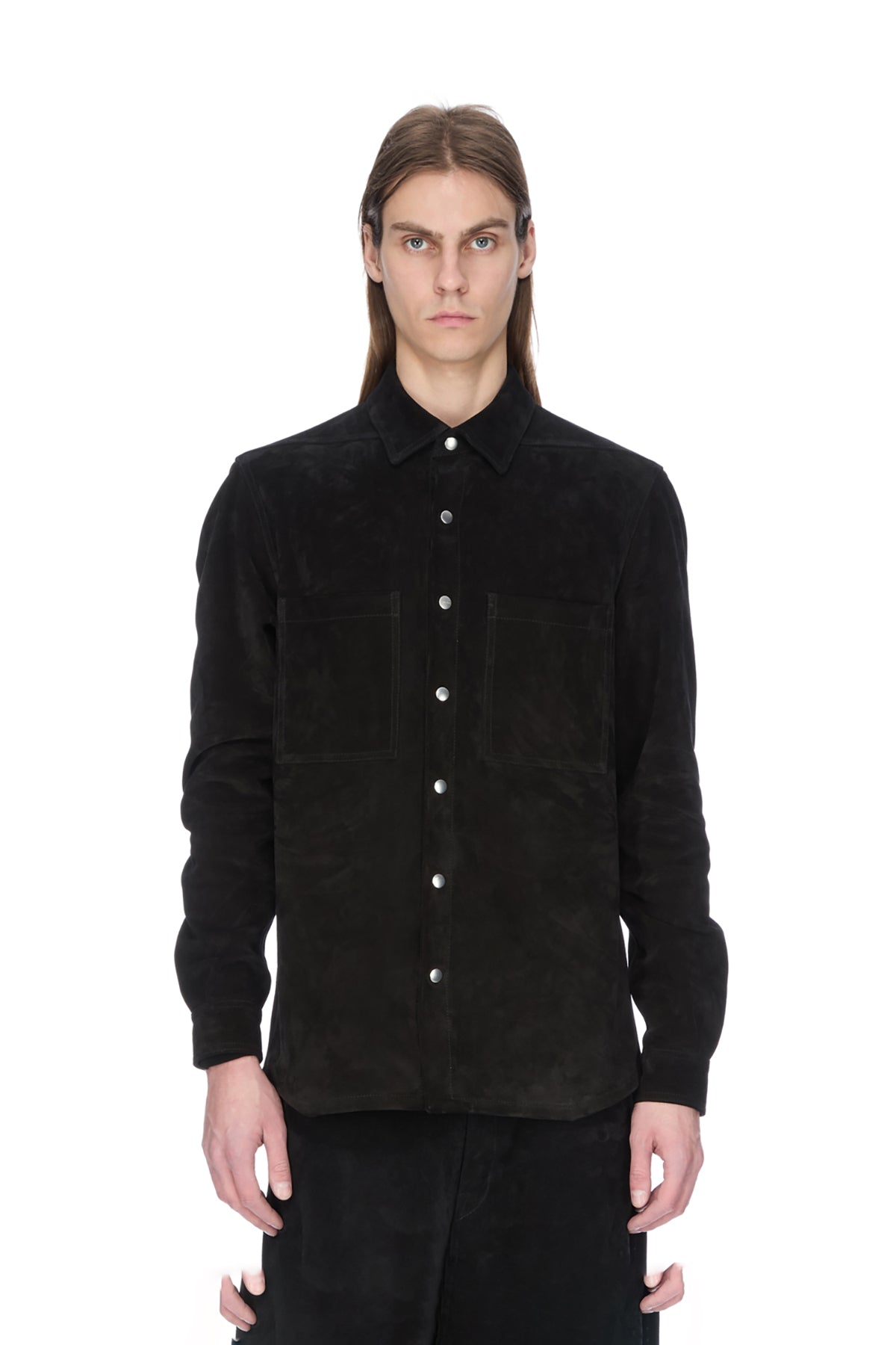 RICK OWENS | SUEDE OUTERSHIRT