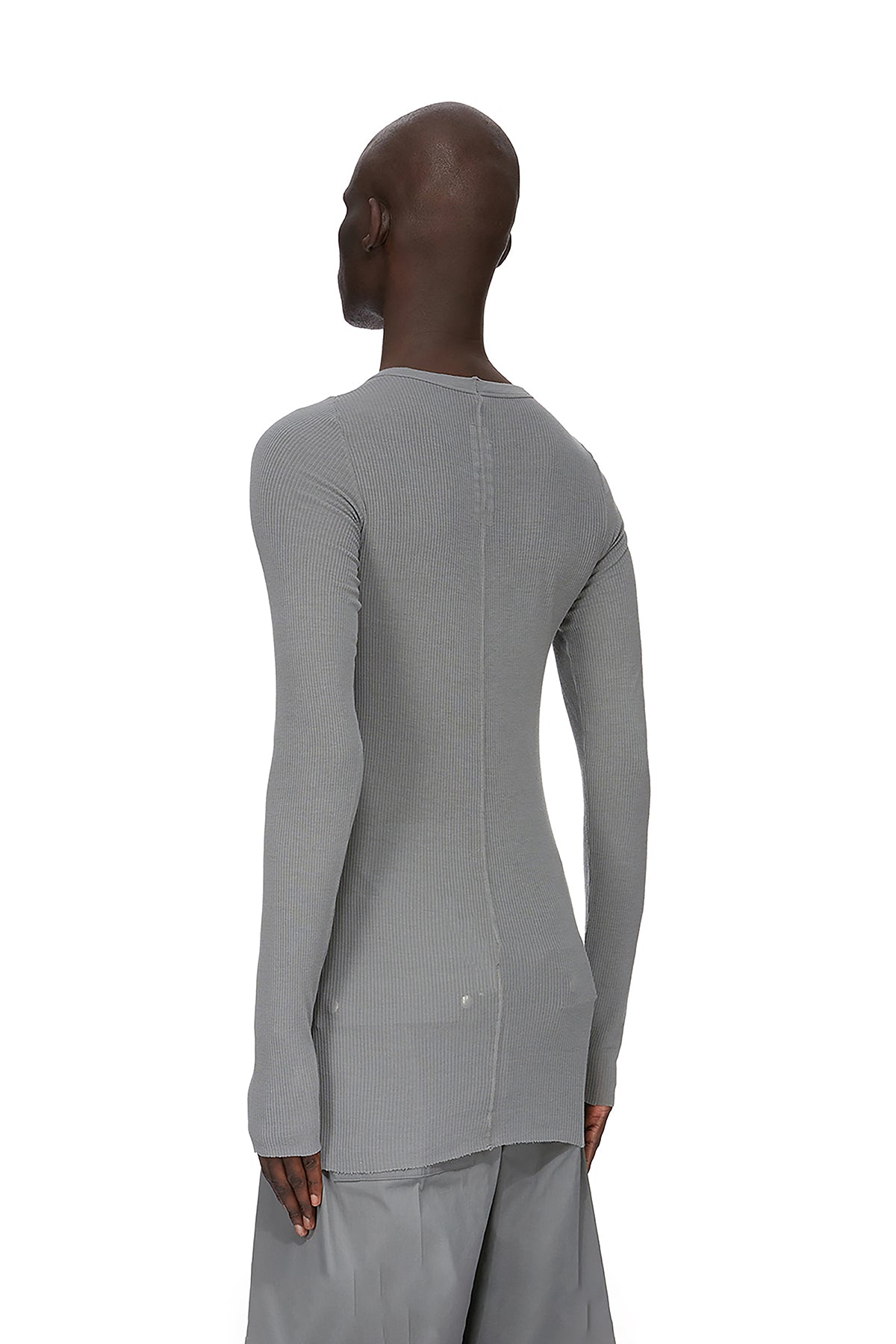 RICK OWENS | RIB LONG SLEEVE TEE