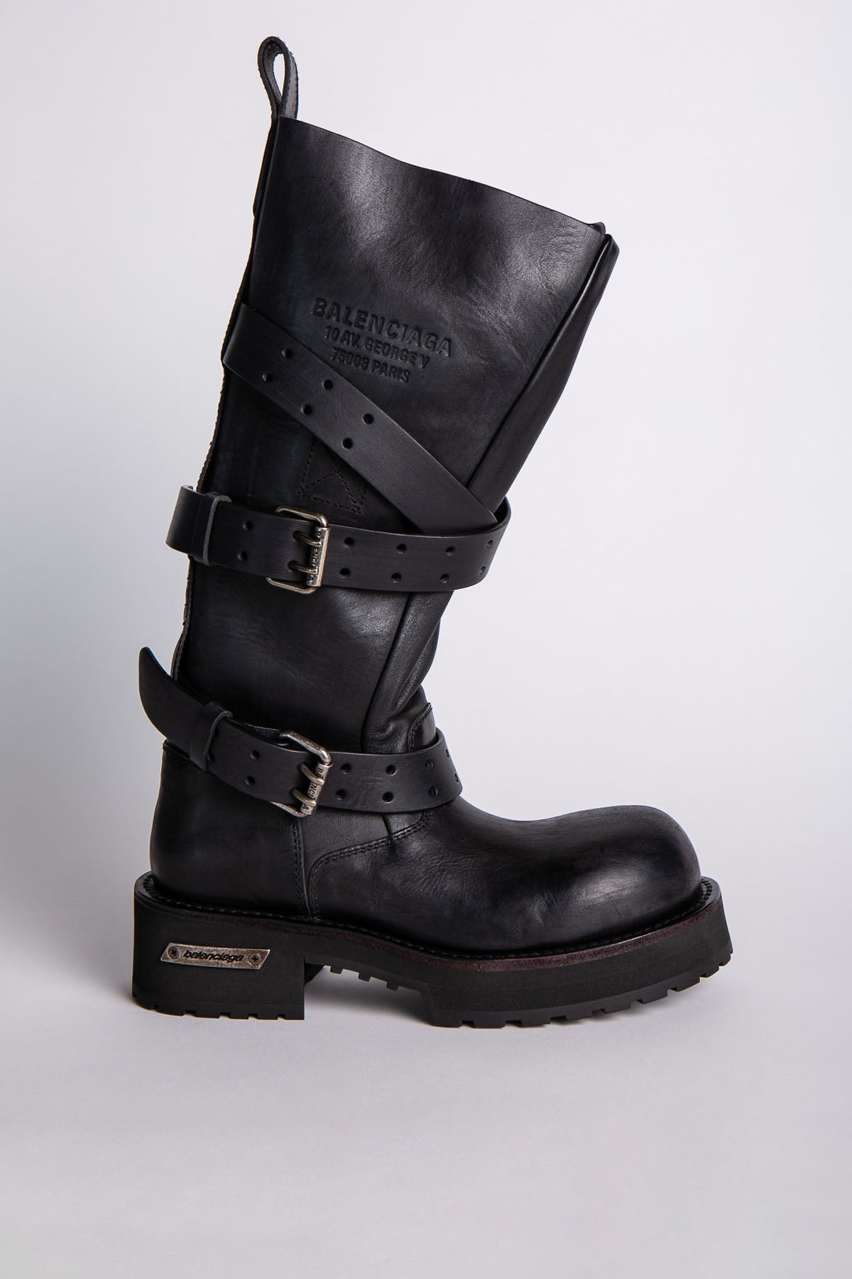 BALENCIAGA WOMEN'S VENOM HIGH BOOTS