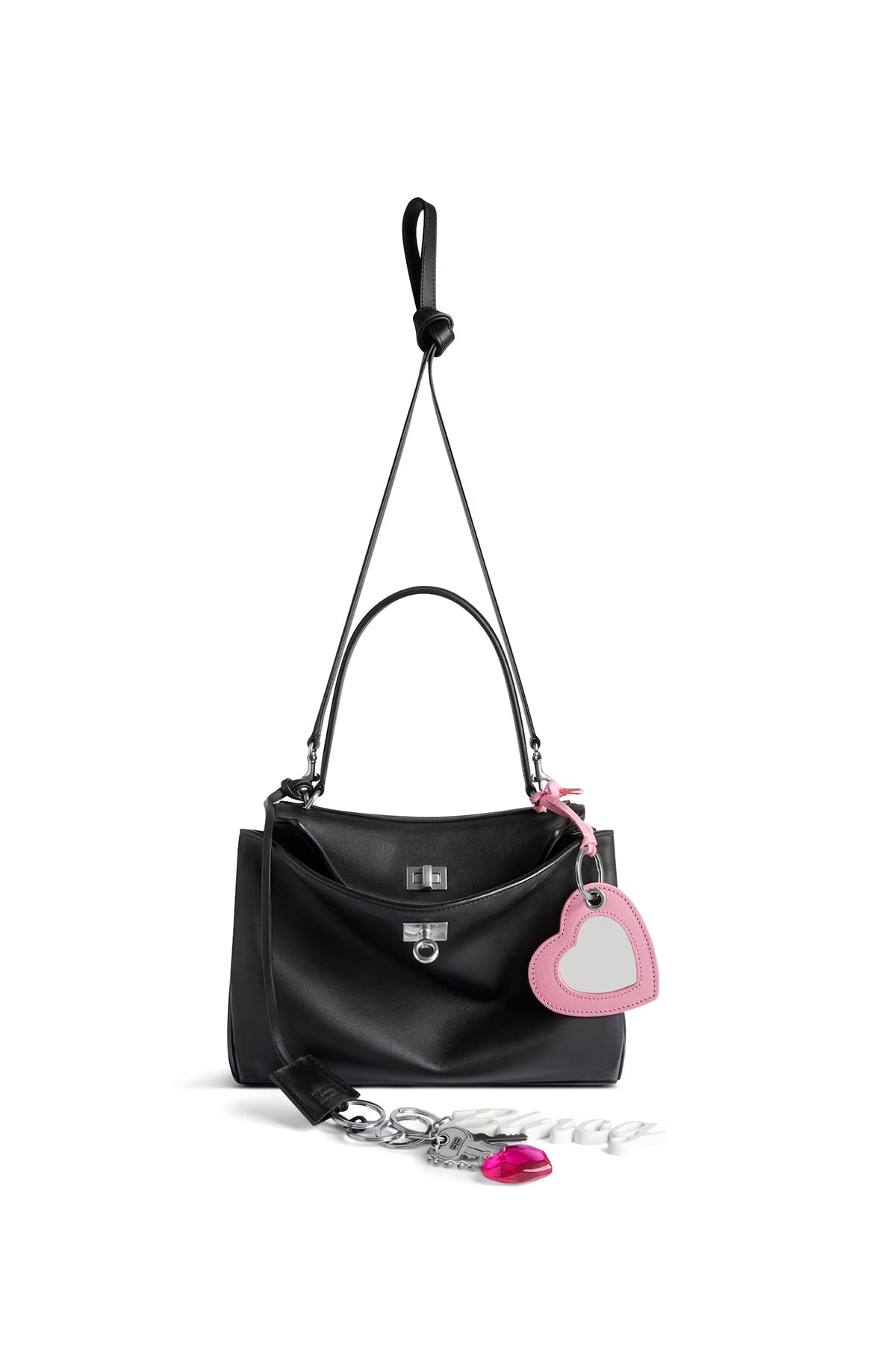BALENCIAGA | SMALL RODEO HANDBAG WITH ONE CHARM