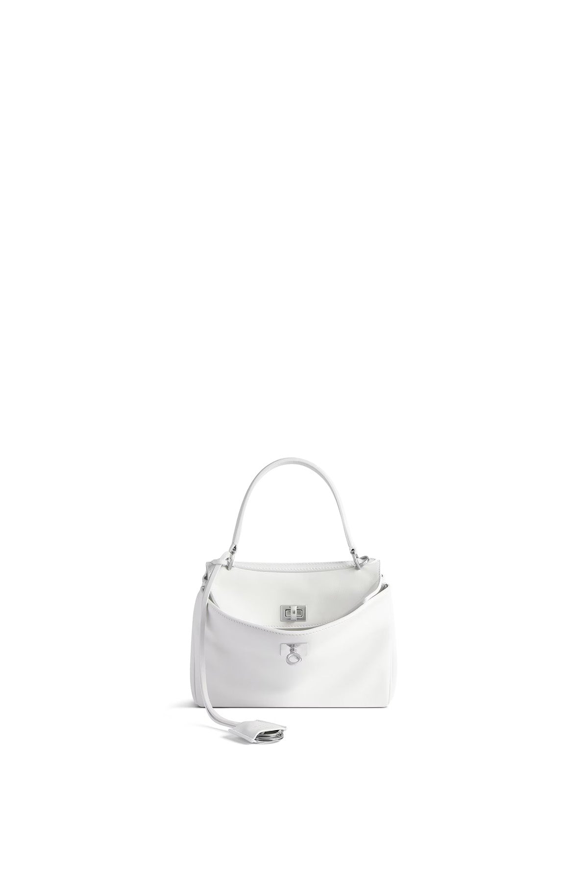 BALENCIAGA | RODEO HANDBAG MINI IN WHITE