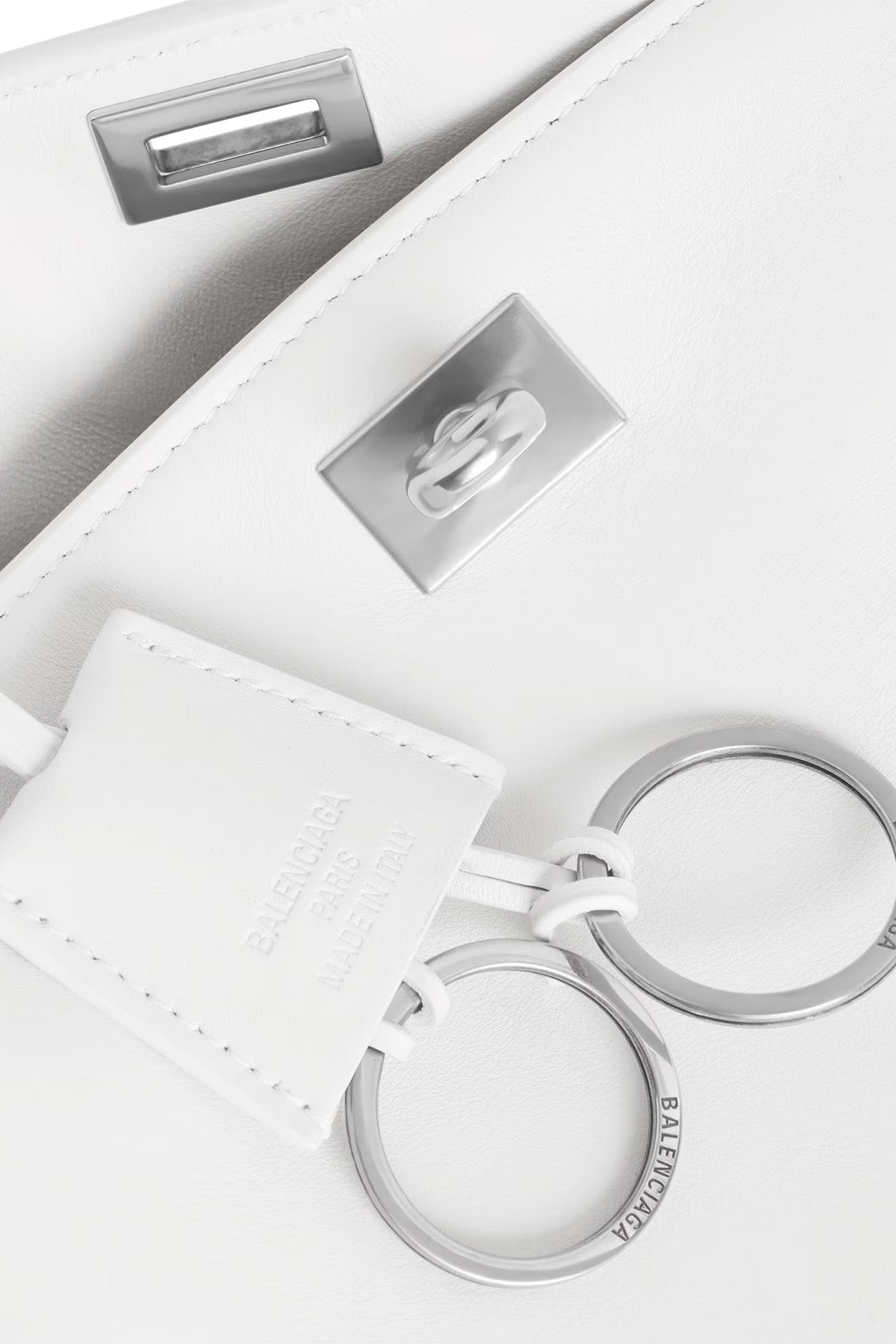 BALENCIAGA | RODEO HANDBAG MINI IN WHITE