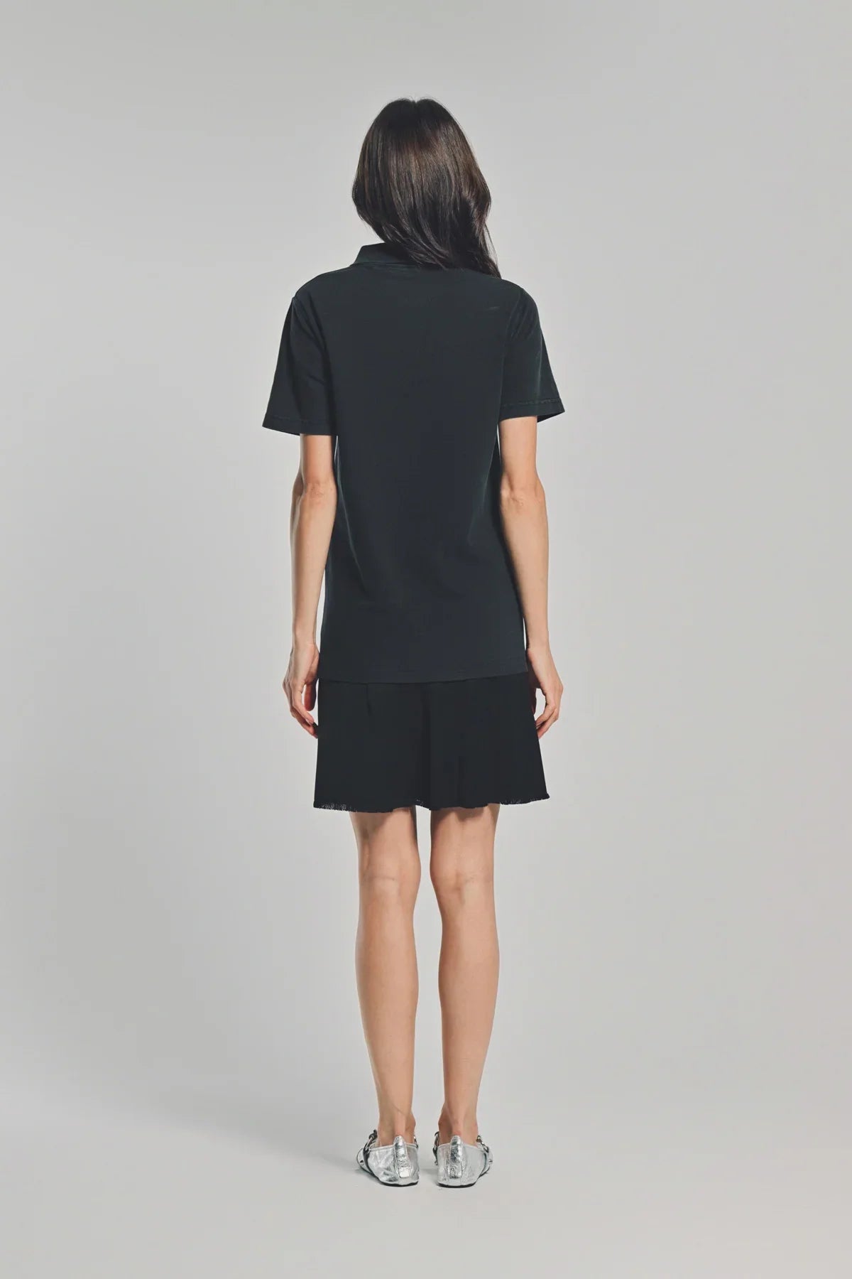 BALENCIAGA | LAYERED POLO DRESS