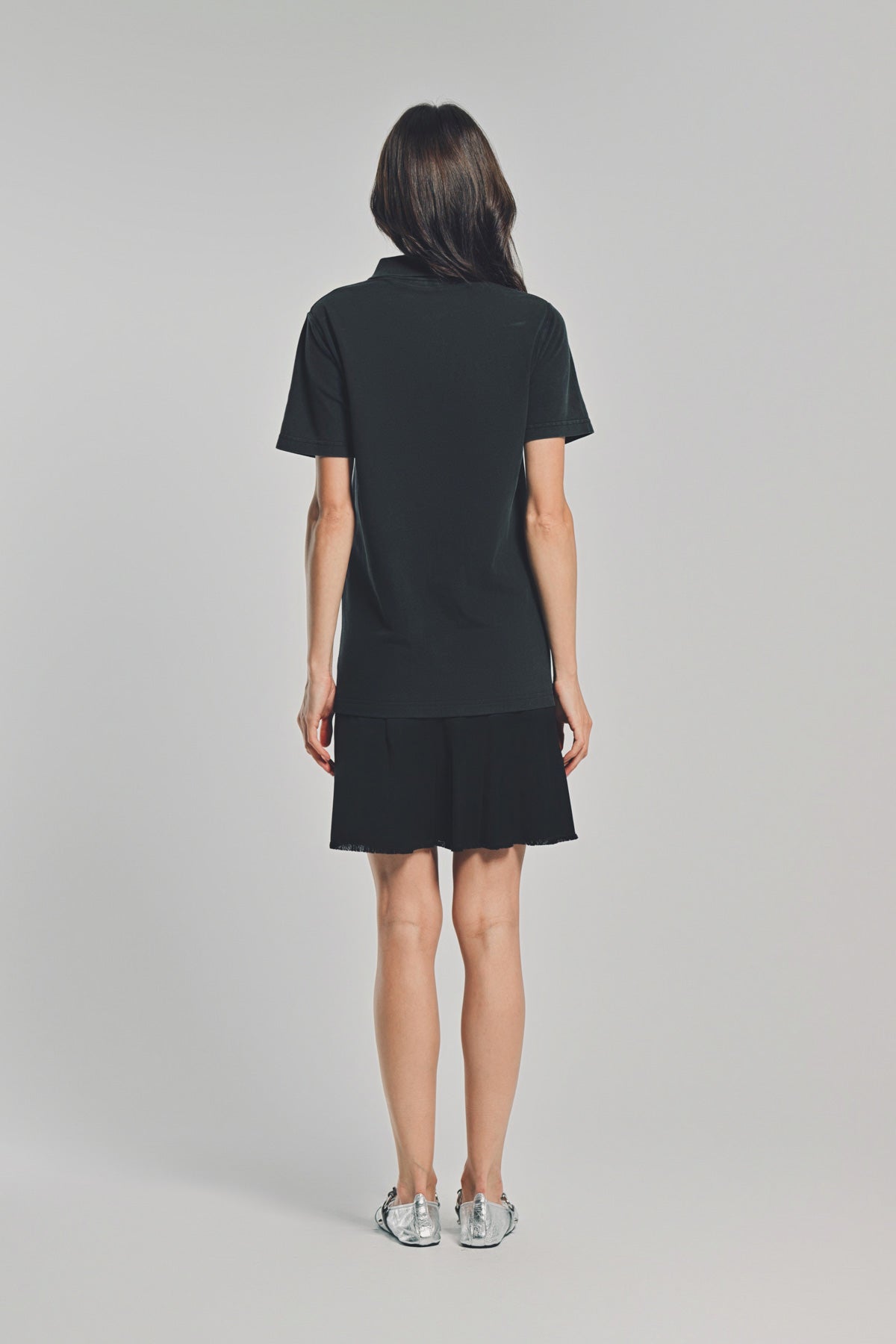 BALENCIAGA | LAYERED POLO DRESS