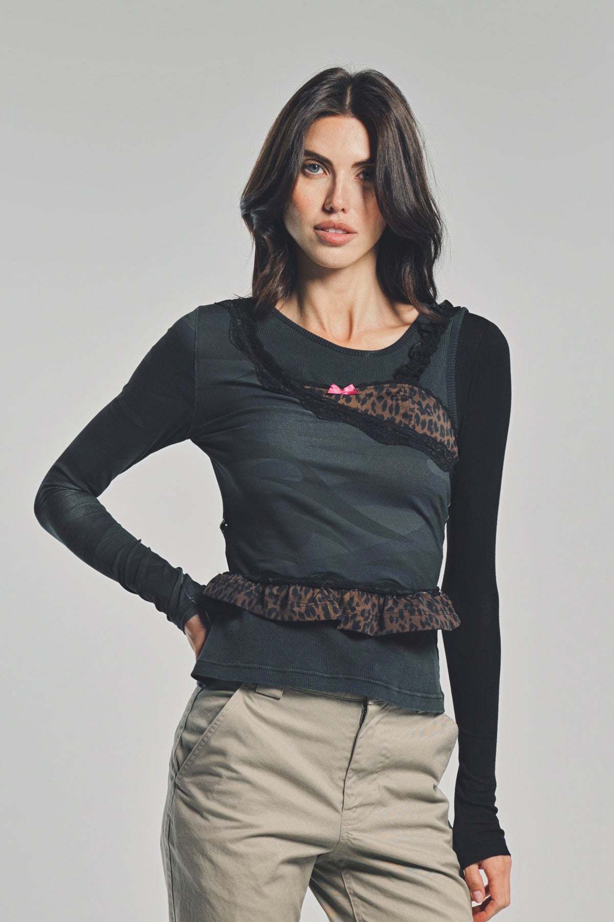 BALENCIAGA | FLARED PANTS