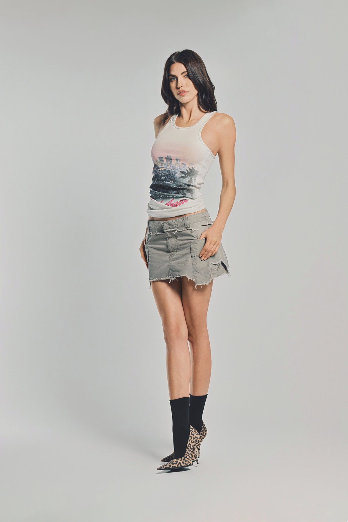 BALENCIAGA | CARGO MINI SKIRT
