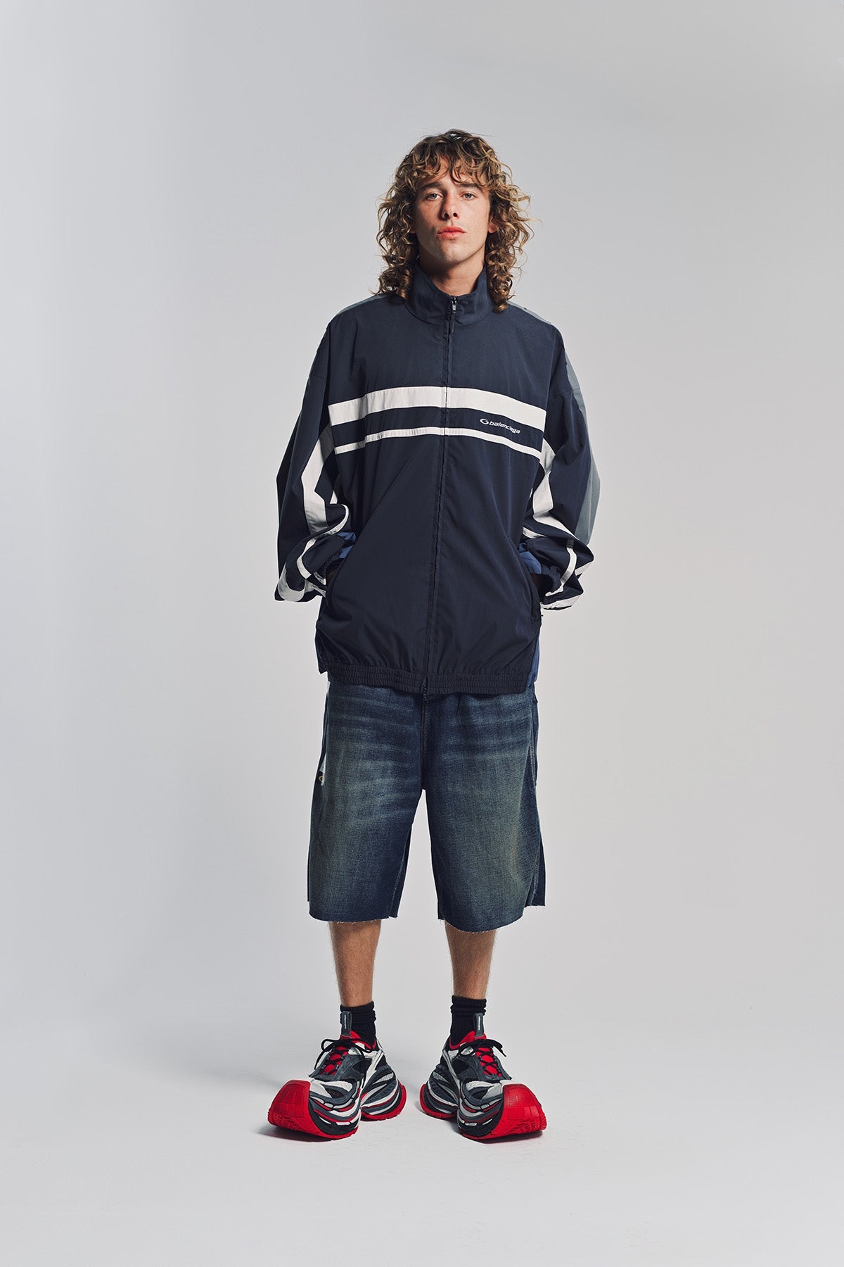 BALENCIAGA | 50/50 TRACKSUIT JACKET