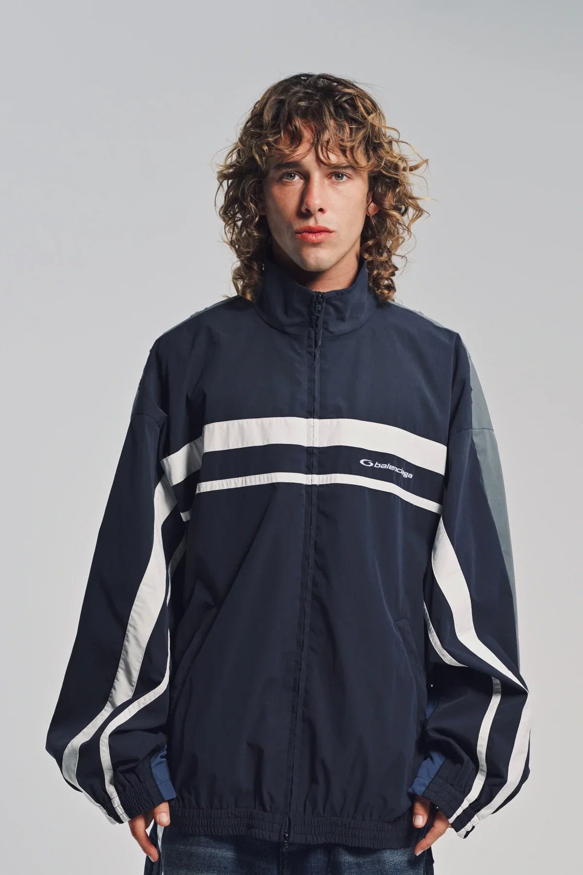 BALENCIAGA | 50/50 TRACKSUIT JACKET