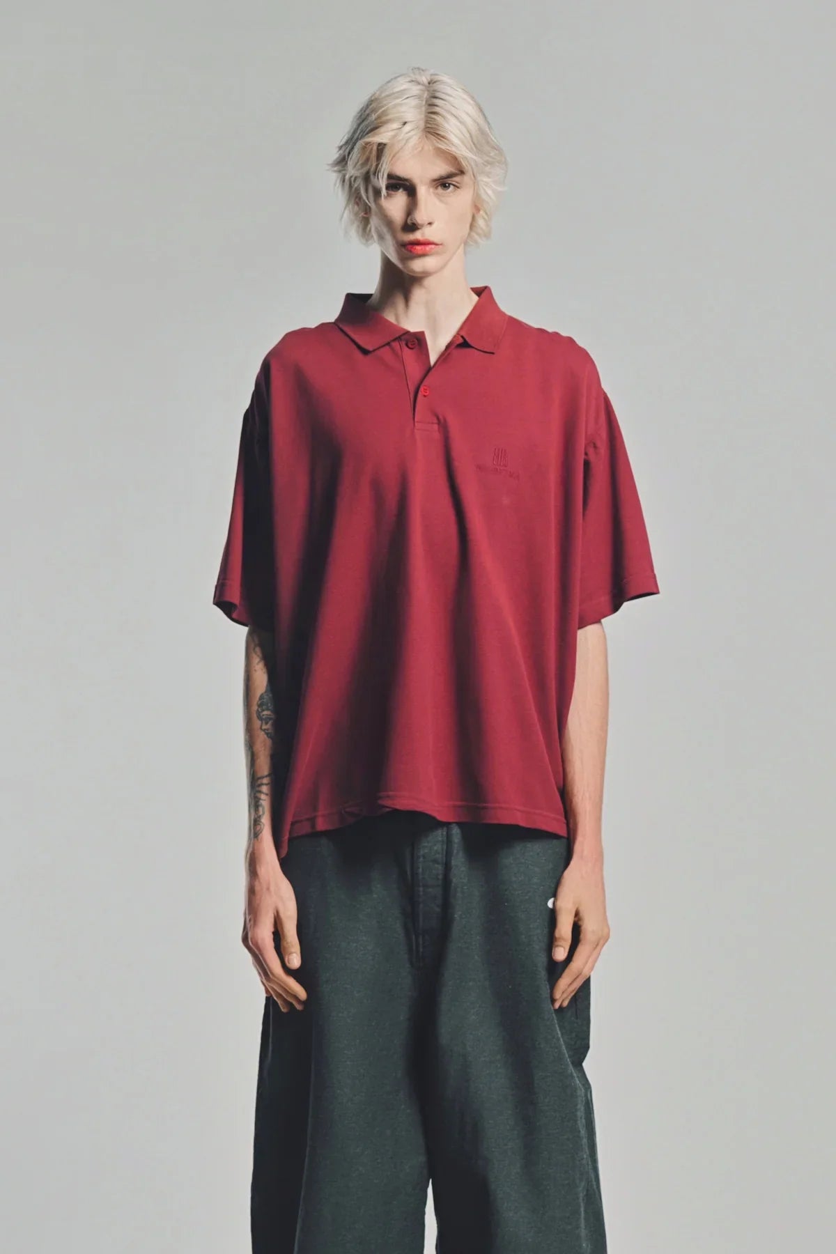 BALENCIAGA | NANO BB SHORT SLEEVE REGULAR POLO