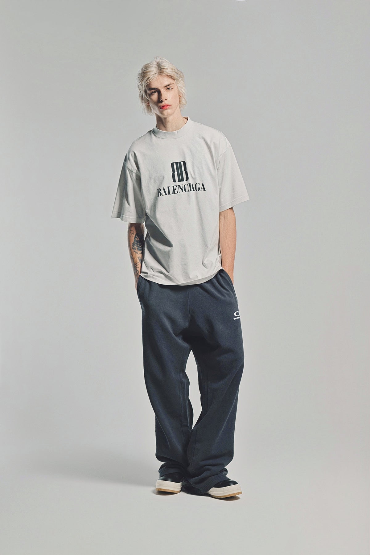 BALENCIAGA | NANO BB MEDIUM FIT T-SHIRT