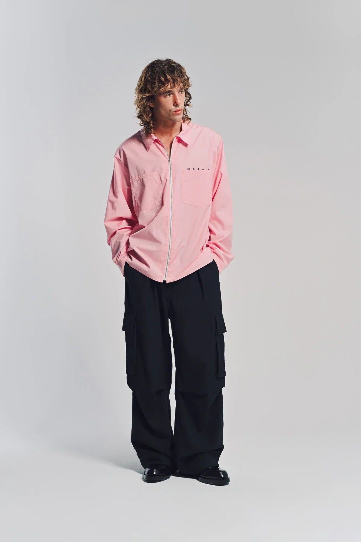 MARNI | ZIP-UP LONG SLEEVE SHIRT