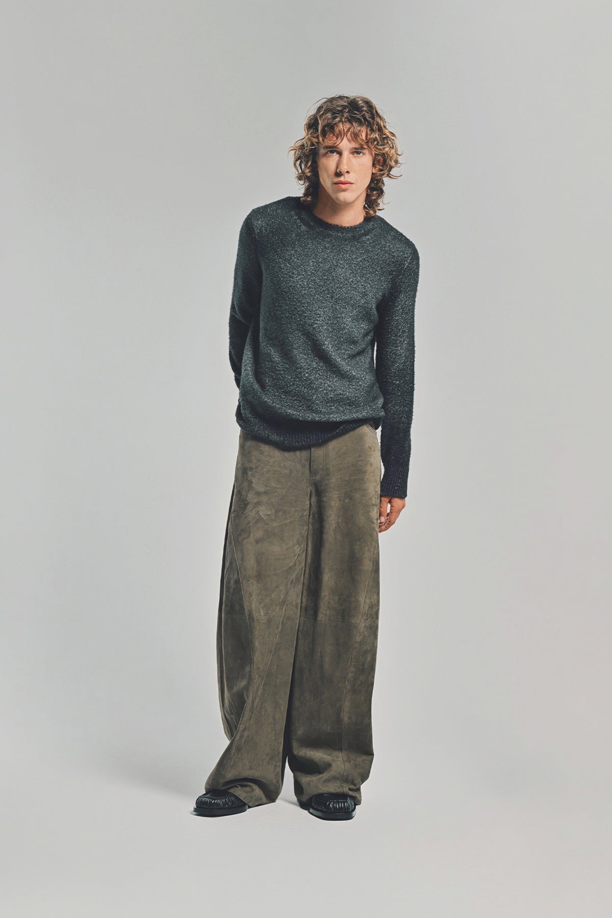 MARNI | WIDE SUEDE TROUSERS