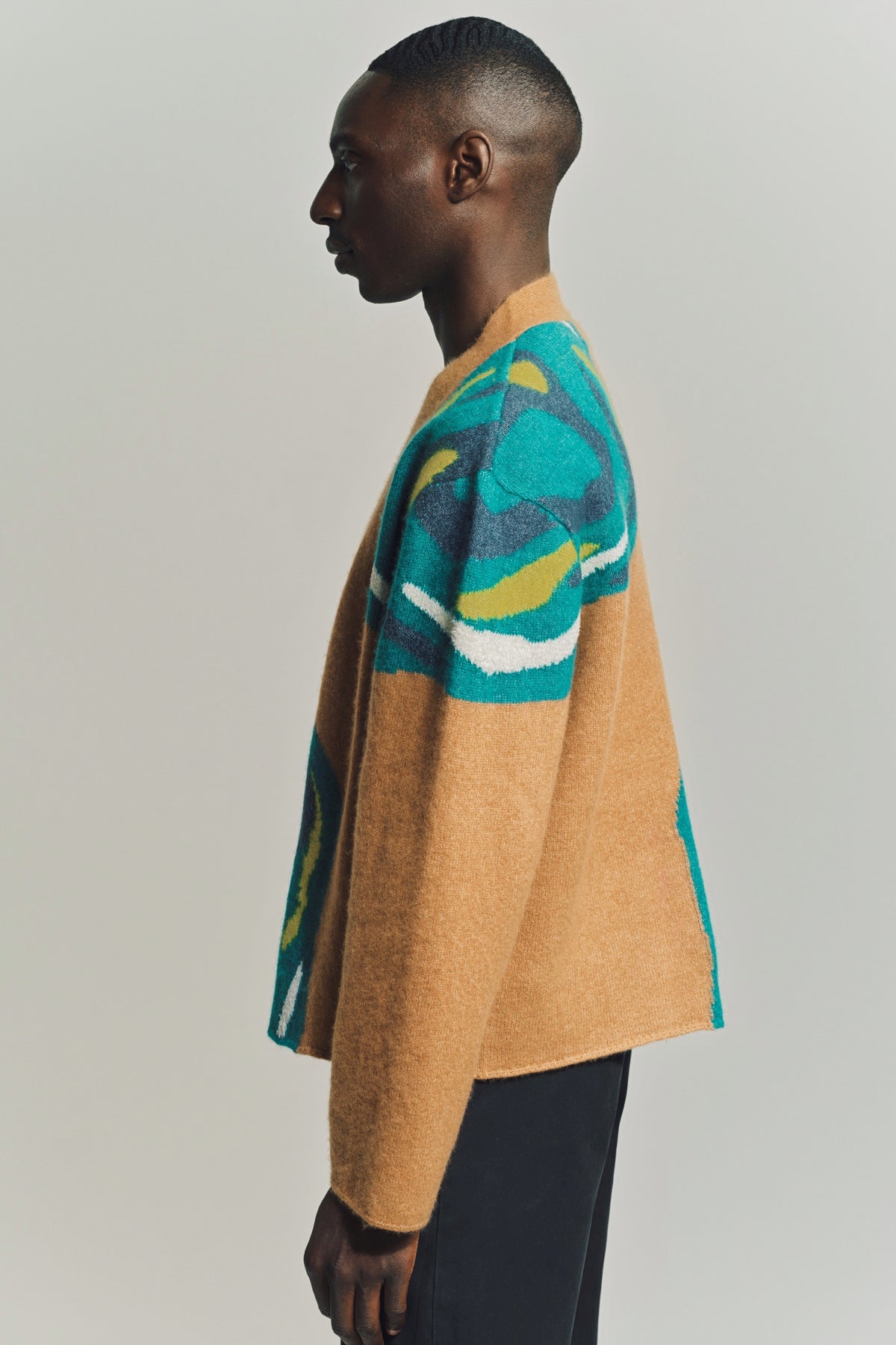 THE ELDER STATESMAN | GEODE NIMBUS RAGLAN CARDIGAN