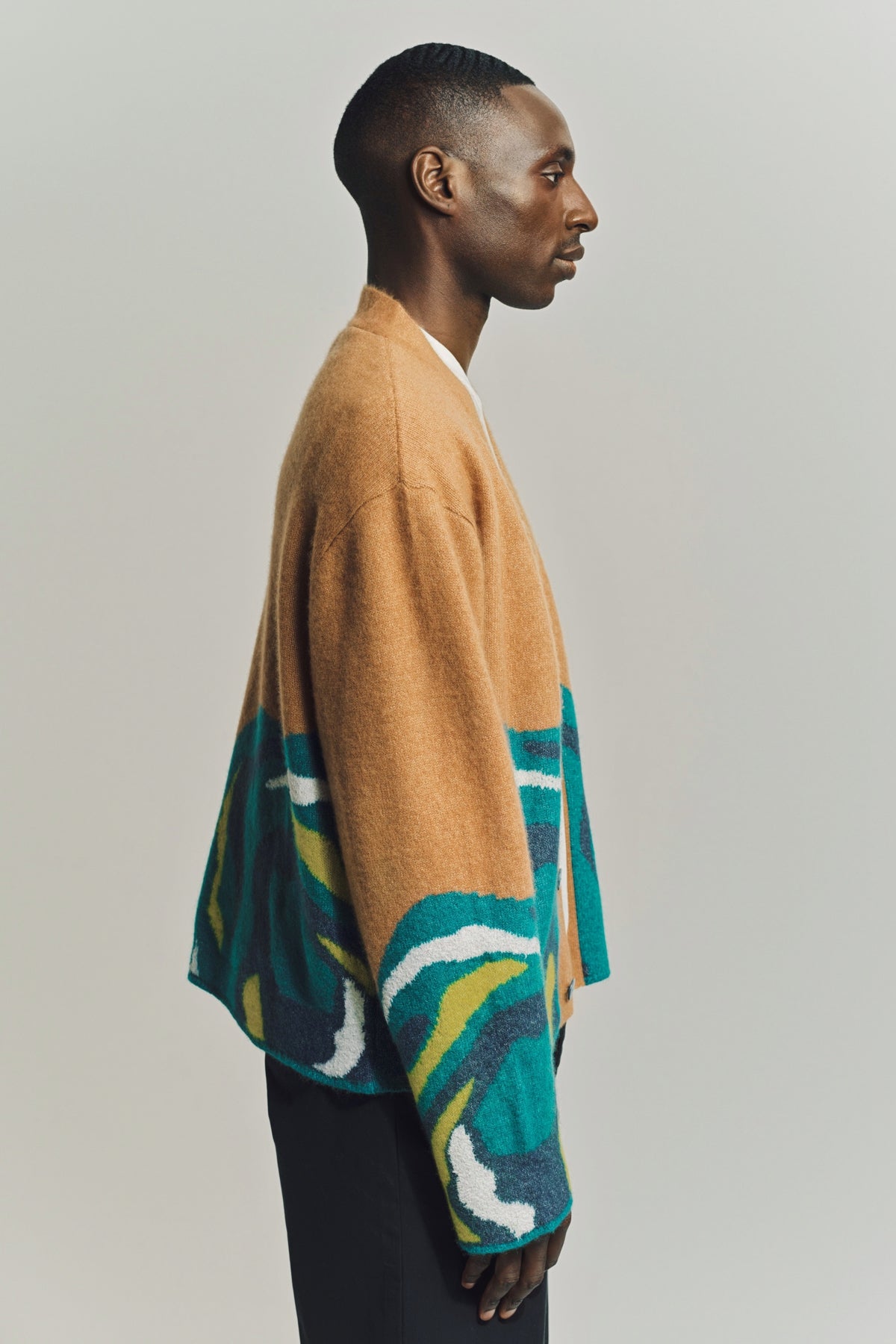 THE ELDER STATESMAN | GEODE NIMBUS RAGLAN CARDIGAN