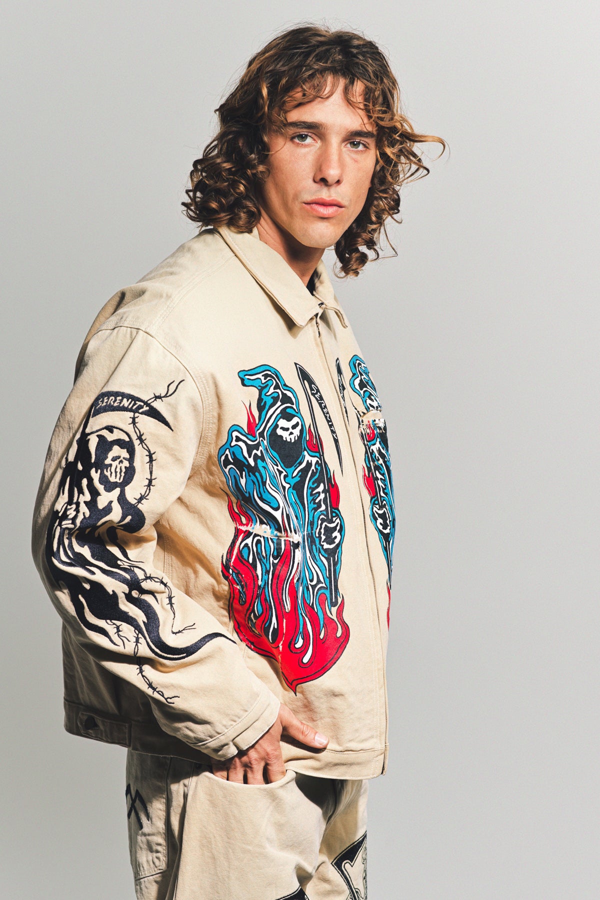 WARREN LOTAS | GARAGE PRINTED WORK JACKET