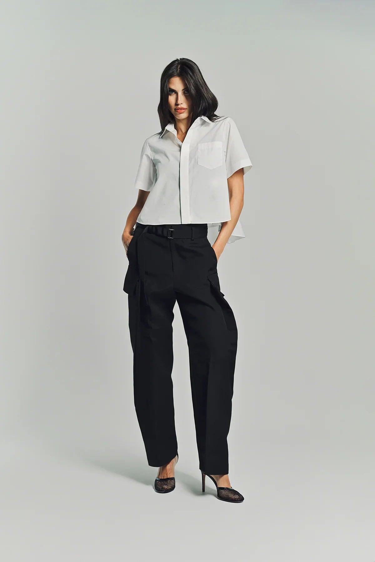 SACAI | POPLIN SHIRT