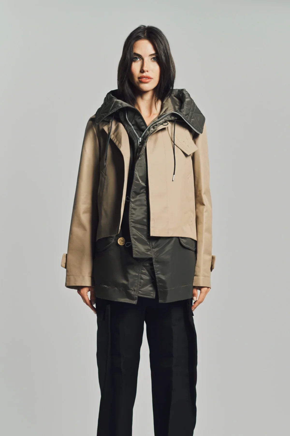 SACAI | COTTON GABARDINE BLOUSON